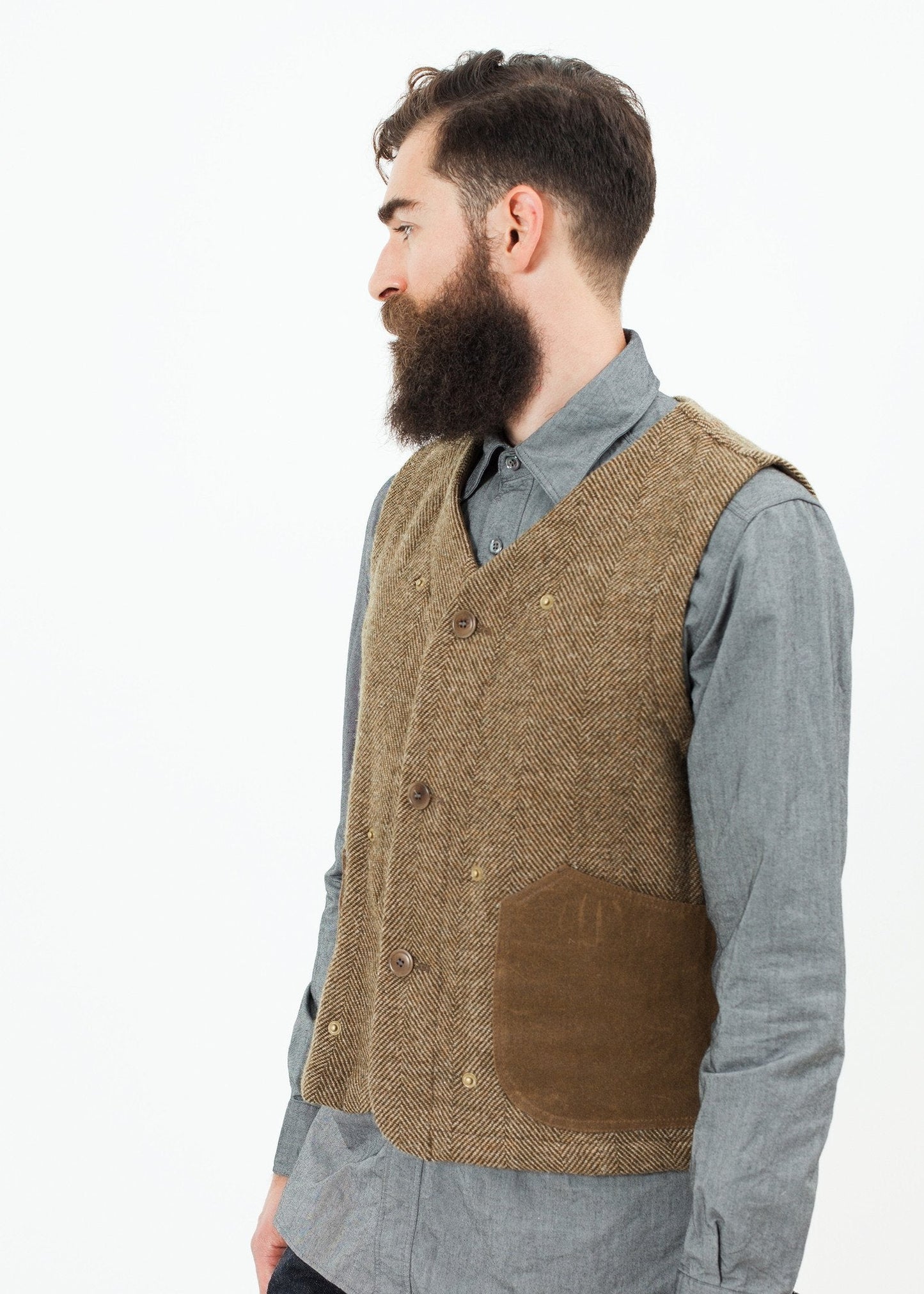 Vest công sở màu Tân