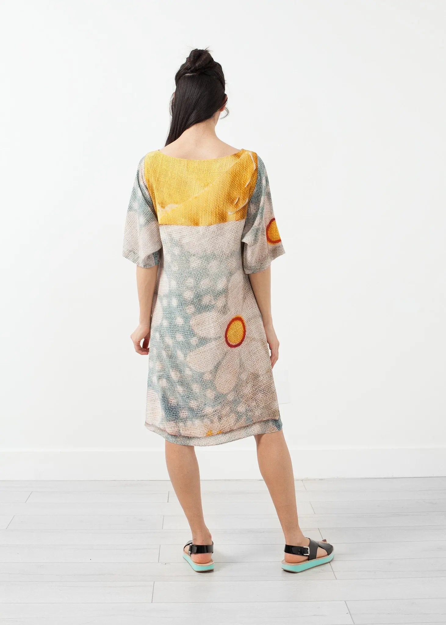 3/4 Sleeve Kimono Dress1 - formtest11