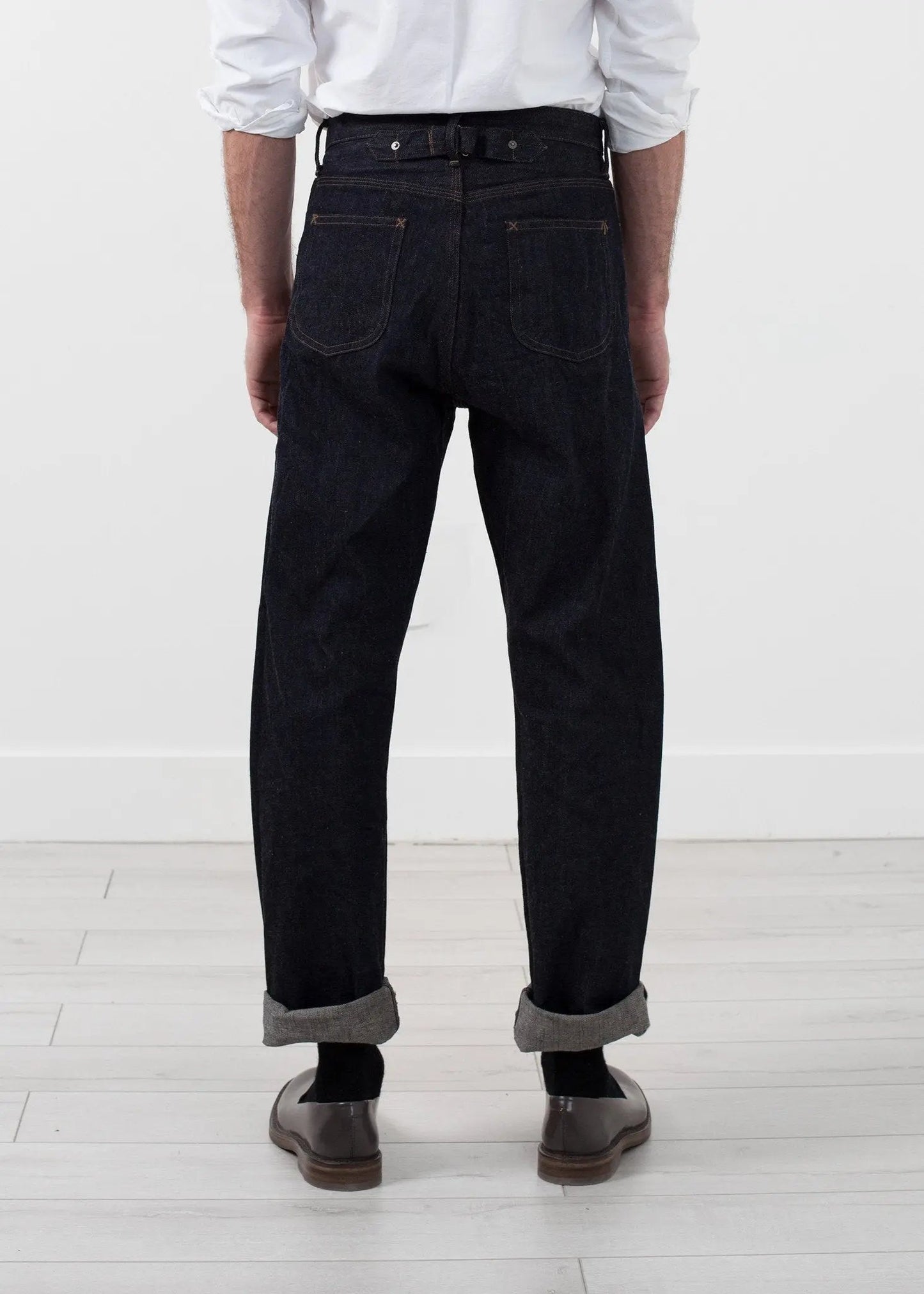 5 Pocket Jean <br>Pocket Jean by Nigel Cabourn is your deni.This is a demonstration store. You can purchase proer cinch-back strap in back. - formtest11