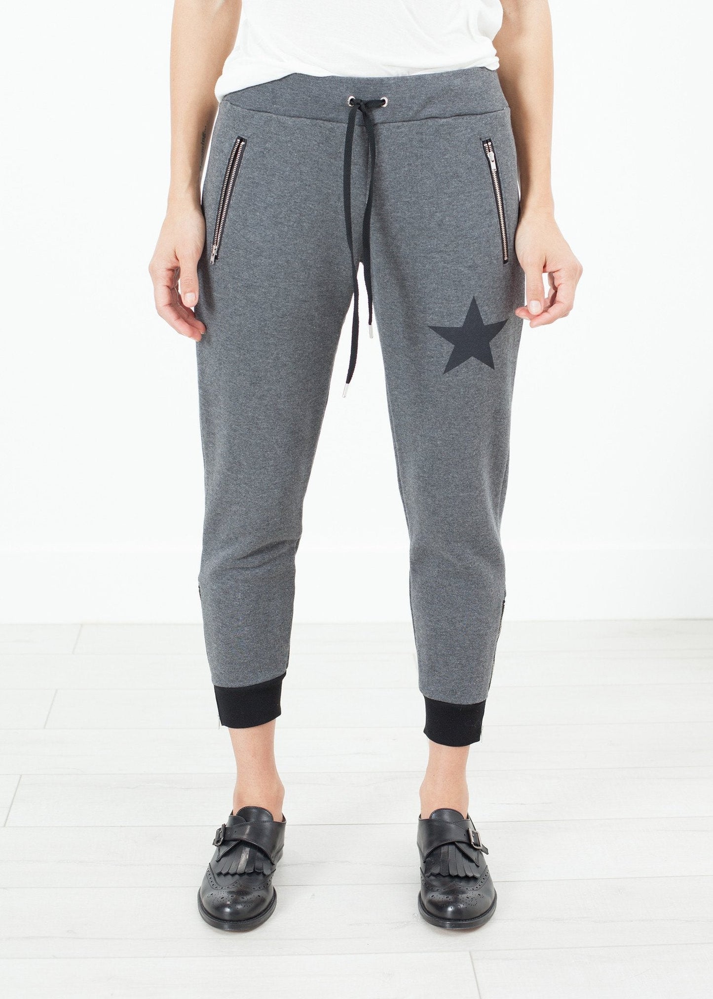 Loopwheeler Star Pant in Grey - formtest11