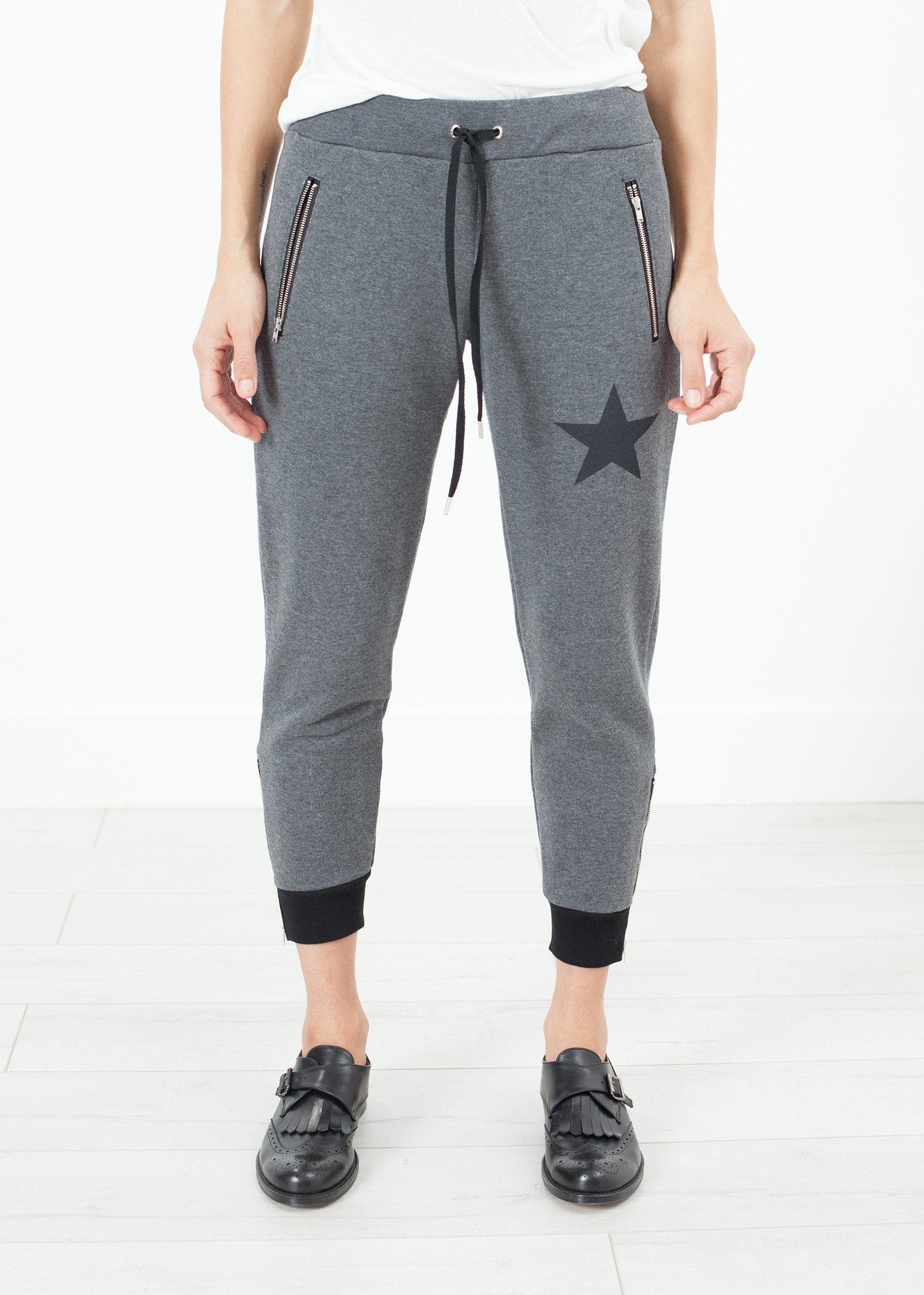 Loopwheeler Star Pant in Grey - formtest11