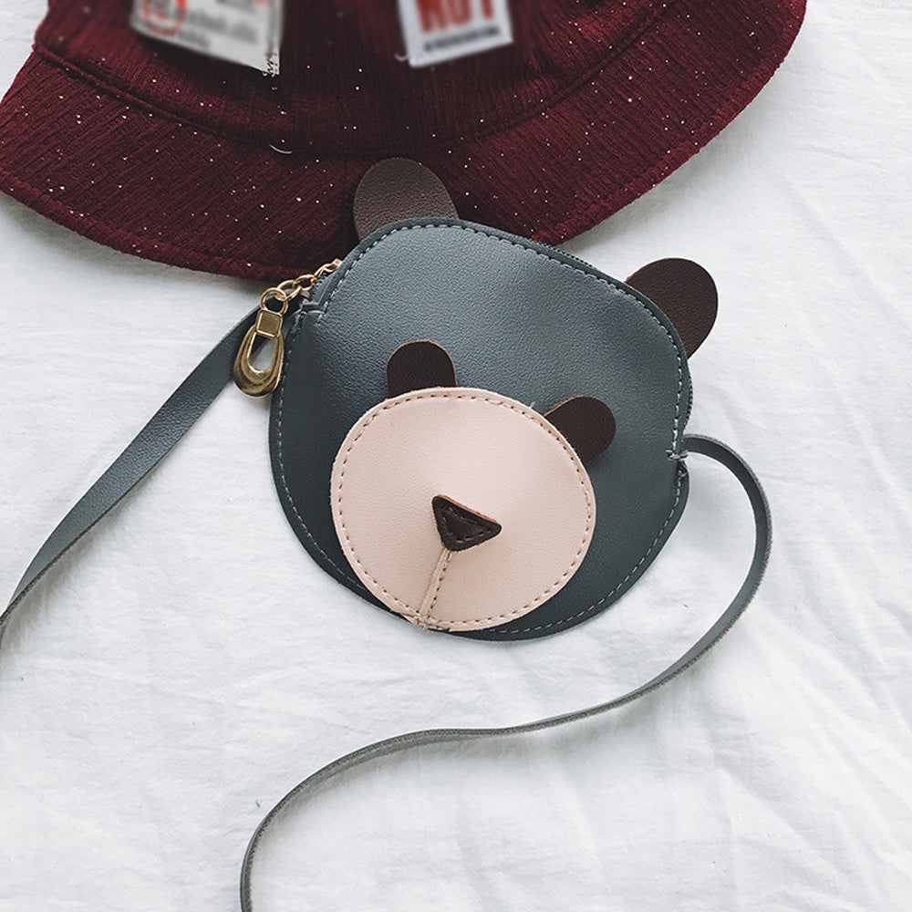 Túi đeo vai bé gái Túi xách & Túi xách gấu dễ thương Túi đeo chéo mini cho trẻ em