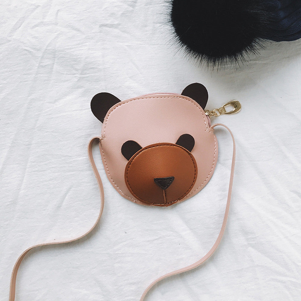 Túi đeo vai bé gái Túi xách & Túi xách gấu dễ thương Túi đeo chéo mini cho trẻ em