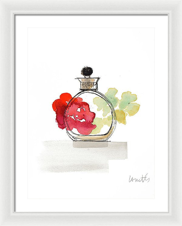 Crystal Water Perfume Iii Framed Print của Lanie Loreth