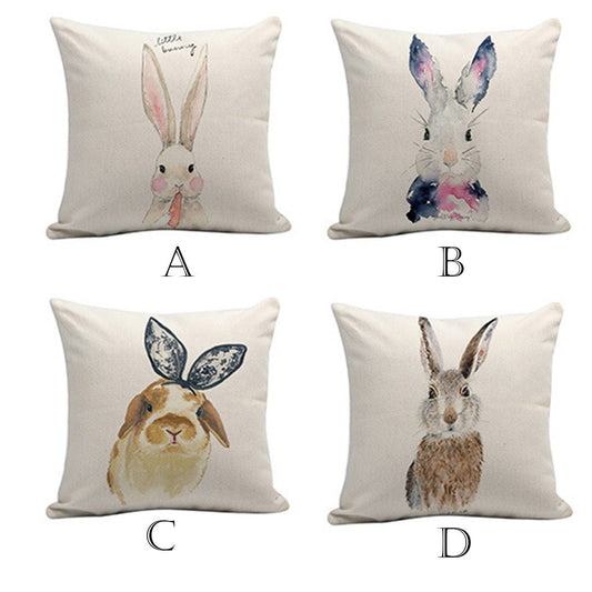Easter Sofa Bed Home Decoration Festival Pillow Case Cushion Cover