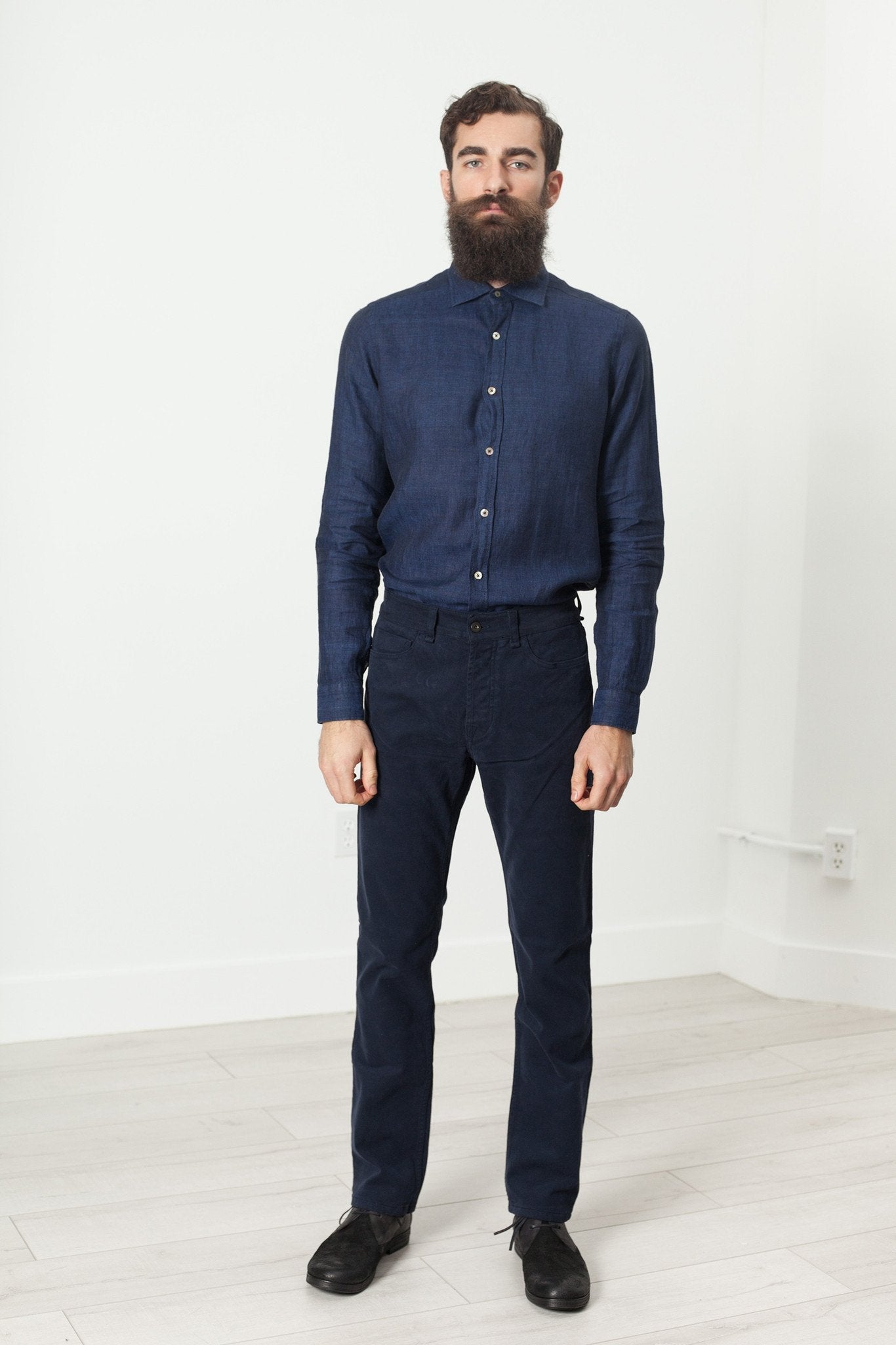 Alex Twill Pant in Navy quote - formtest11