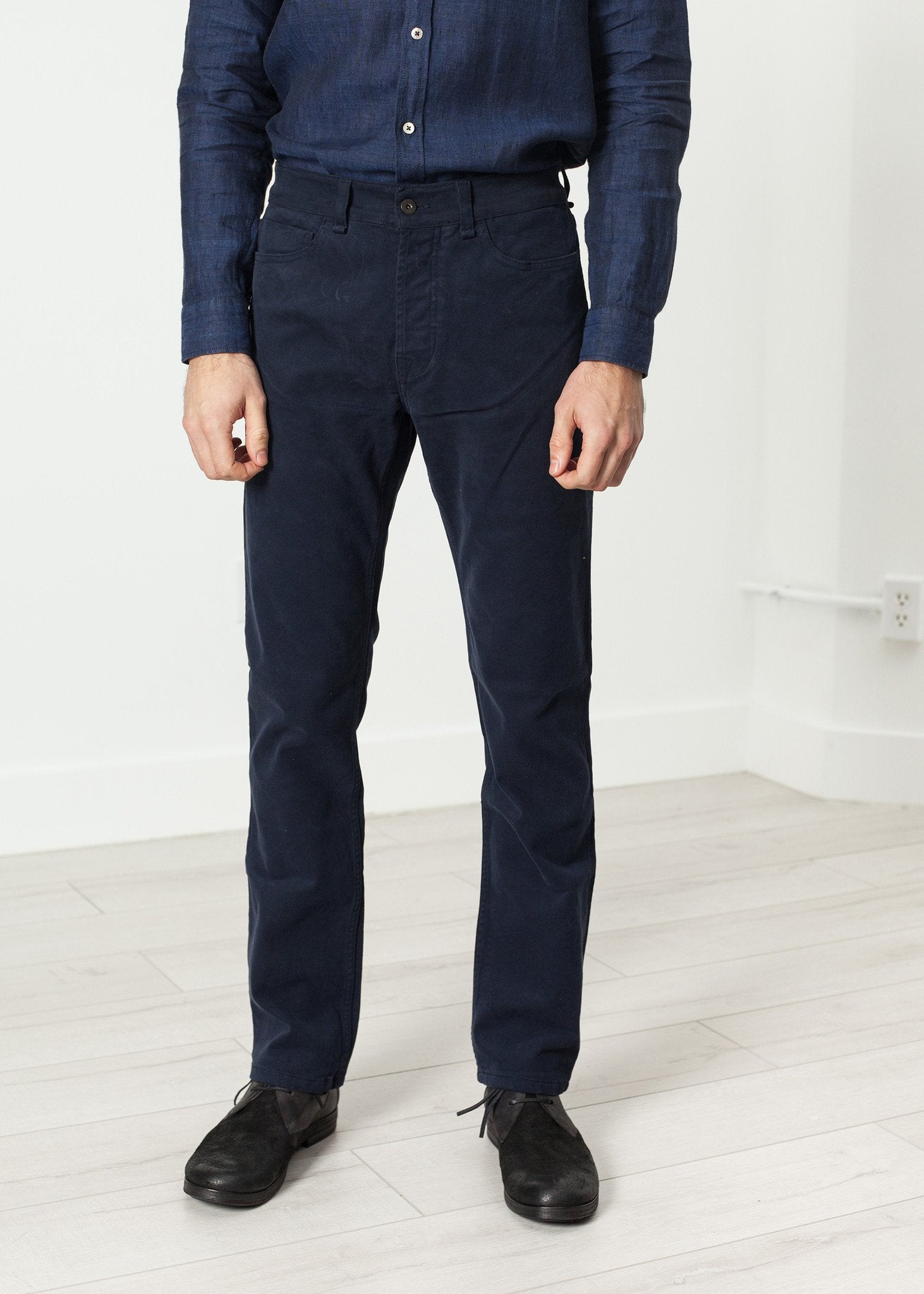 Alex Twill Pant in Navy quote - formtest11