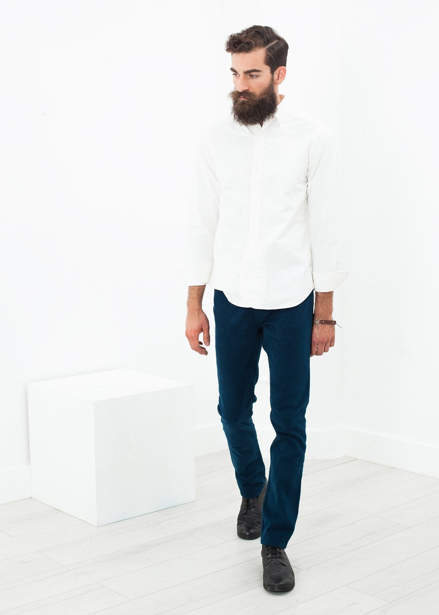 Alex Twill Pant in quote - formtest11