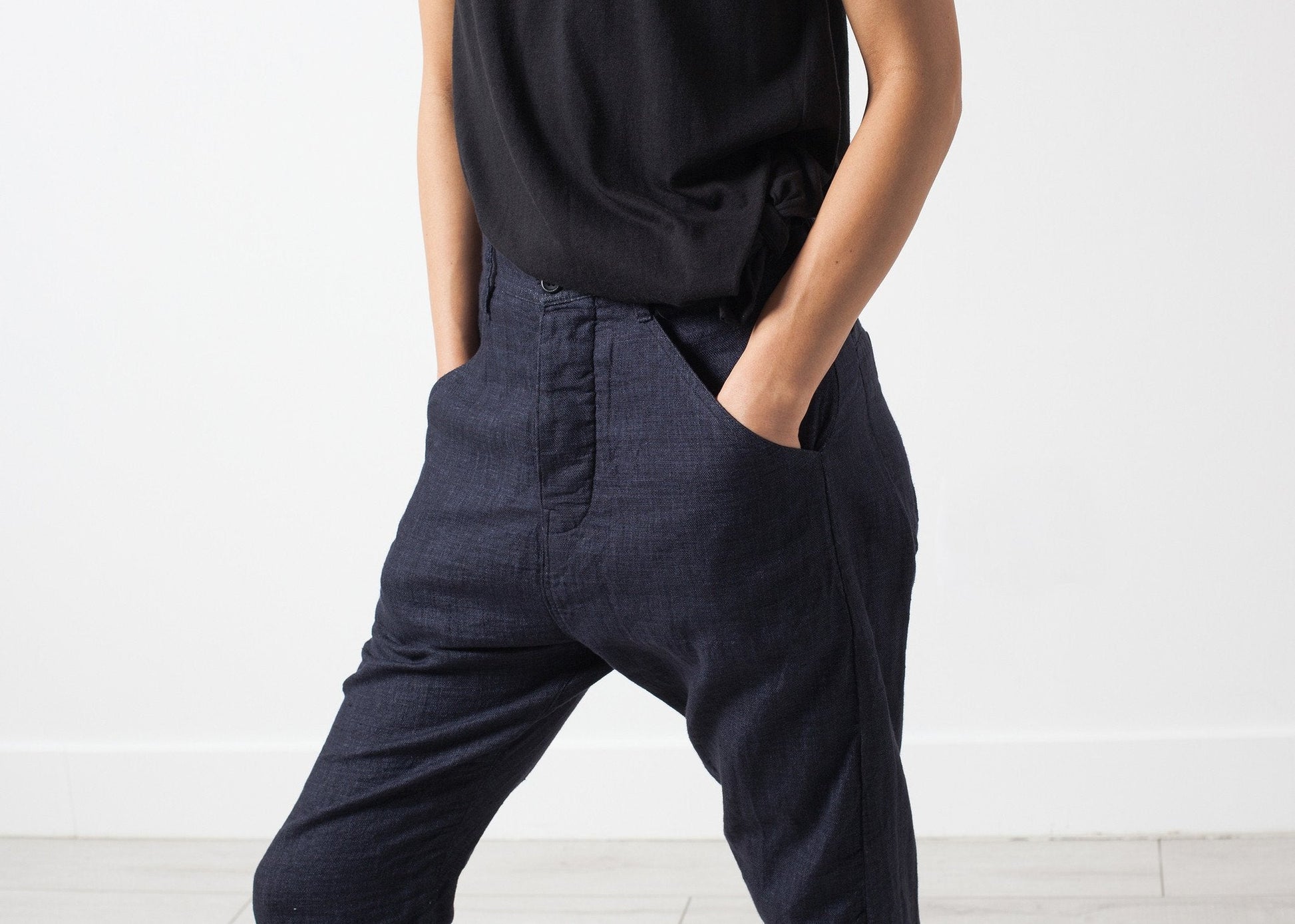 Balan Pant in Linen - formtest11