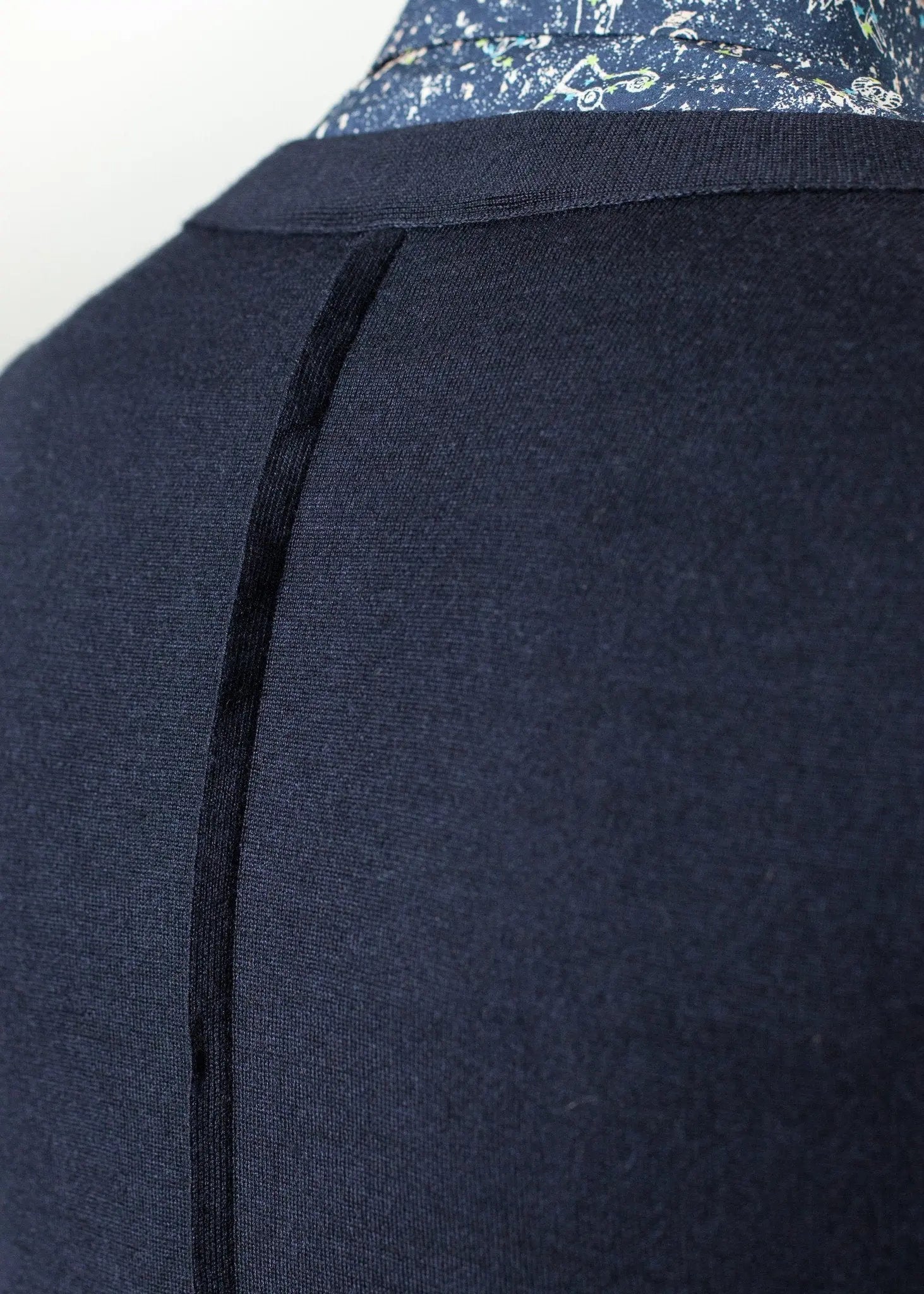 Basic Gilet in Navy - formtest11