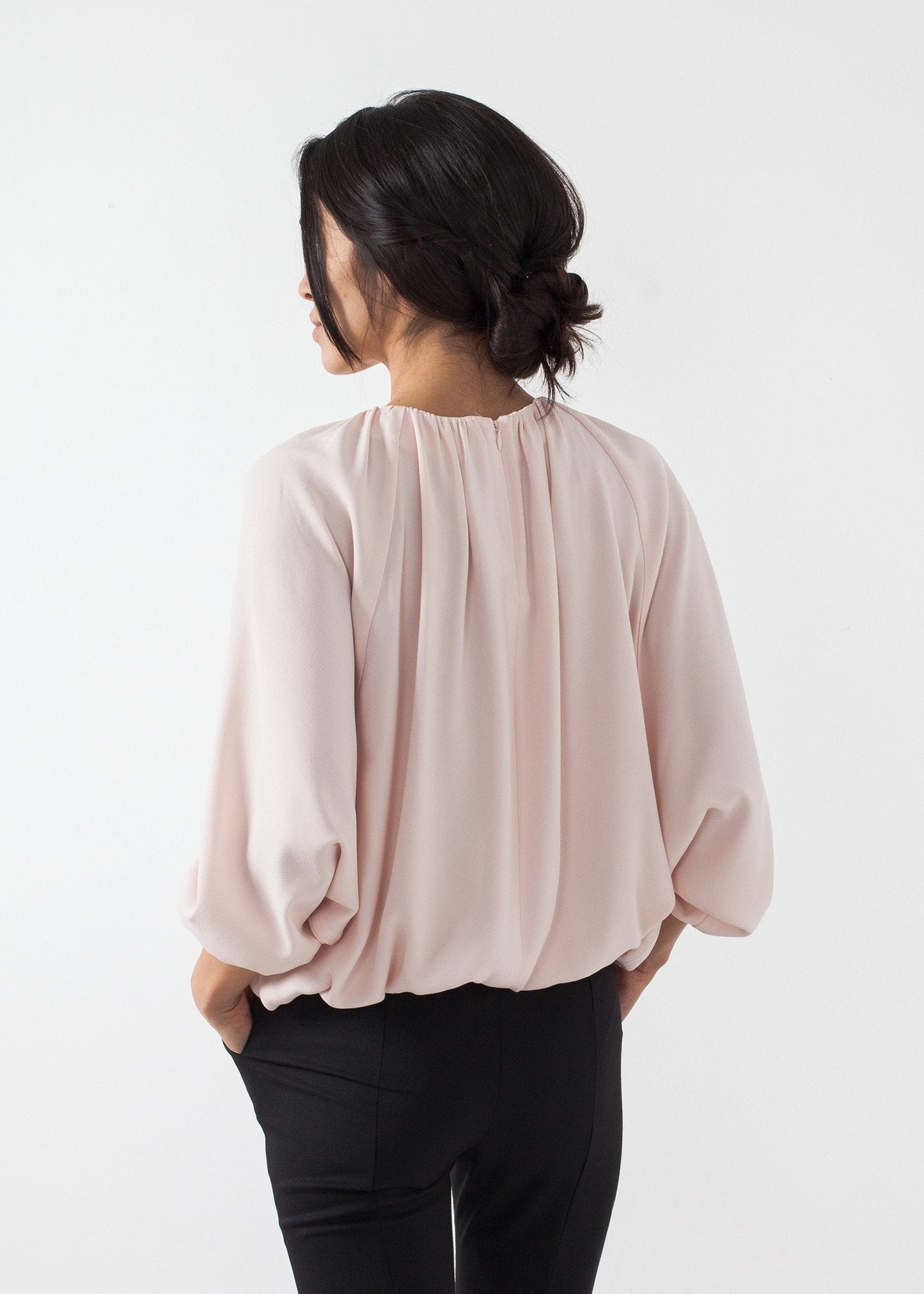 Bubble Peasant Top - formtest11