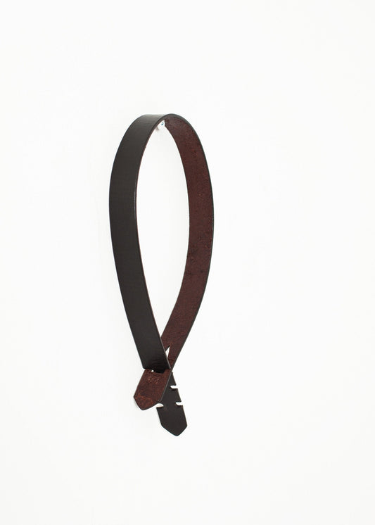 Buckle-less Belt in Black - formtest11