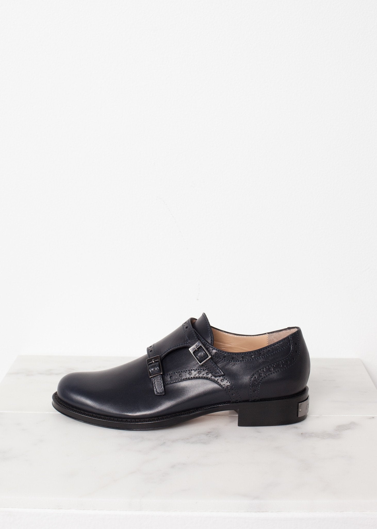 Buckle Shoe in Navy - formtest11