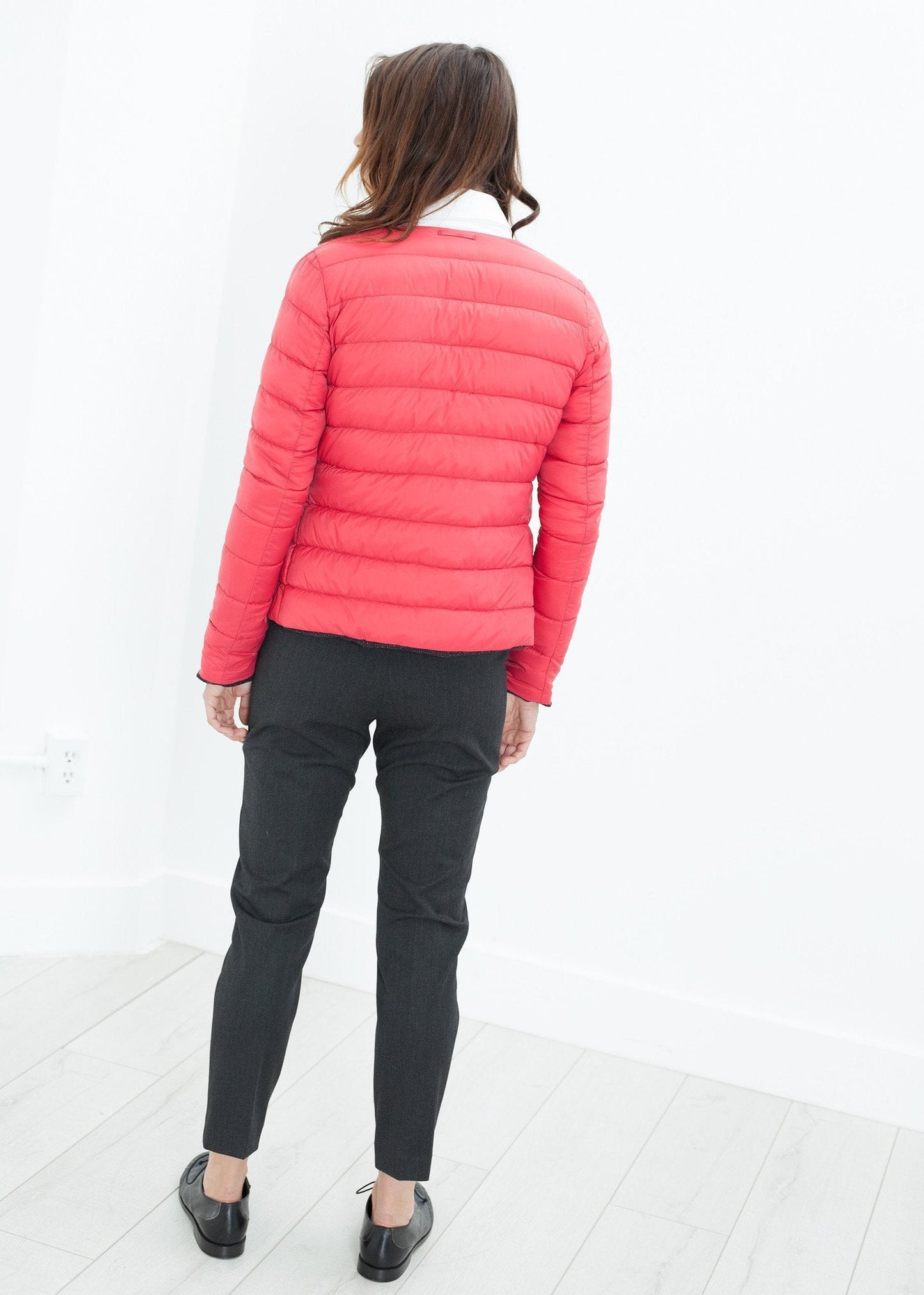 Camelia Reversible Jacket in Black/Red - formtest11