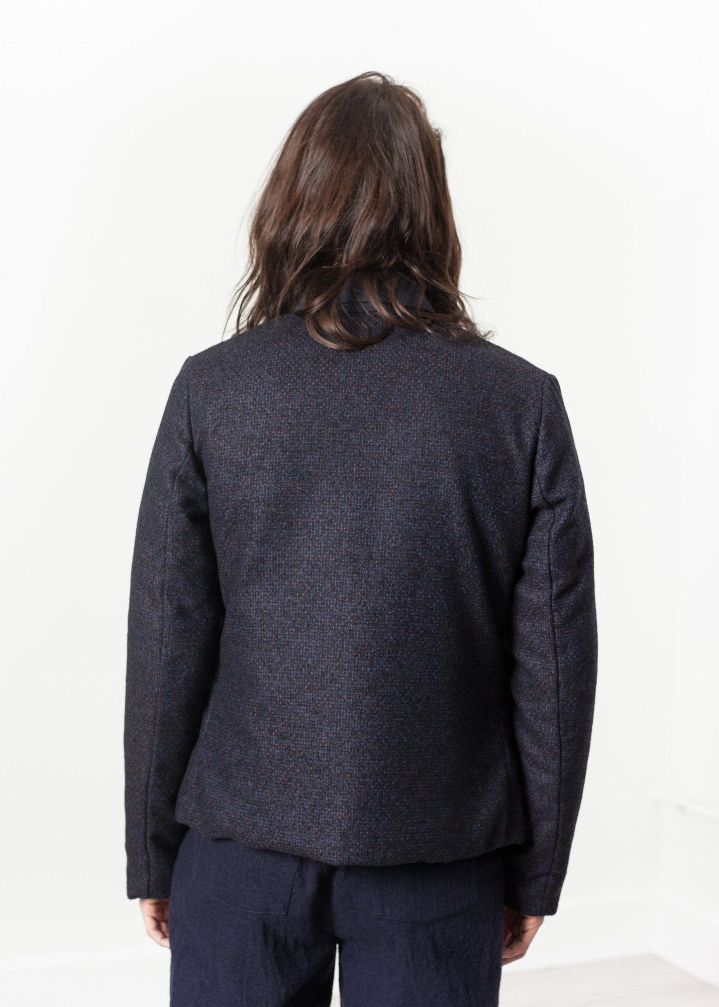 Camelia Reversible Jacket in Navy/Blue - formtest11