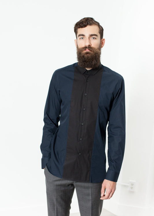 Camicia Classic Shirt in Navy - formtest11