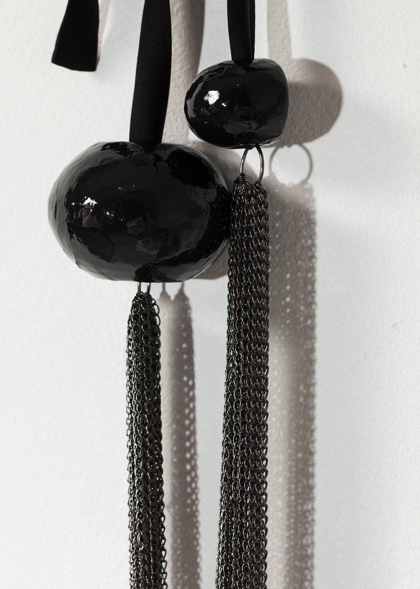 Cascade Necklace in Black - formtest11