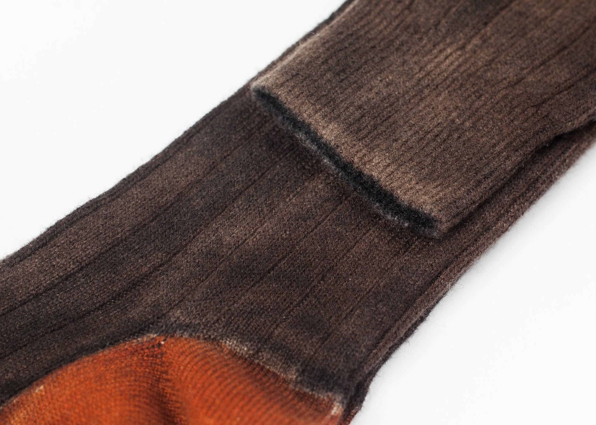 Cashmere Knit Sock in Bronze - formtest11