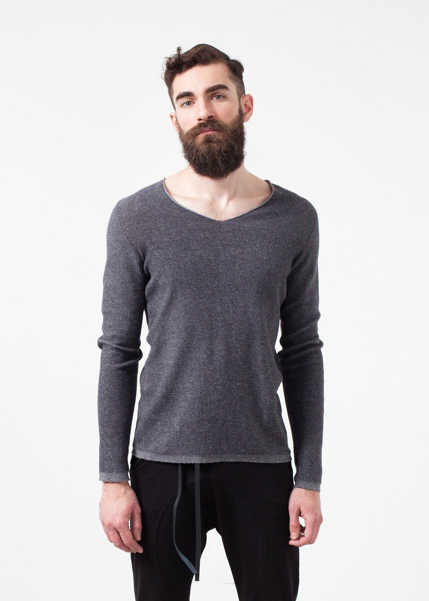 Curios Sweatshirt in Steel Grey - formtest11