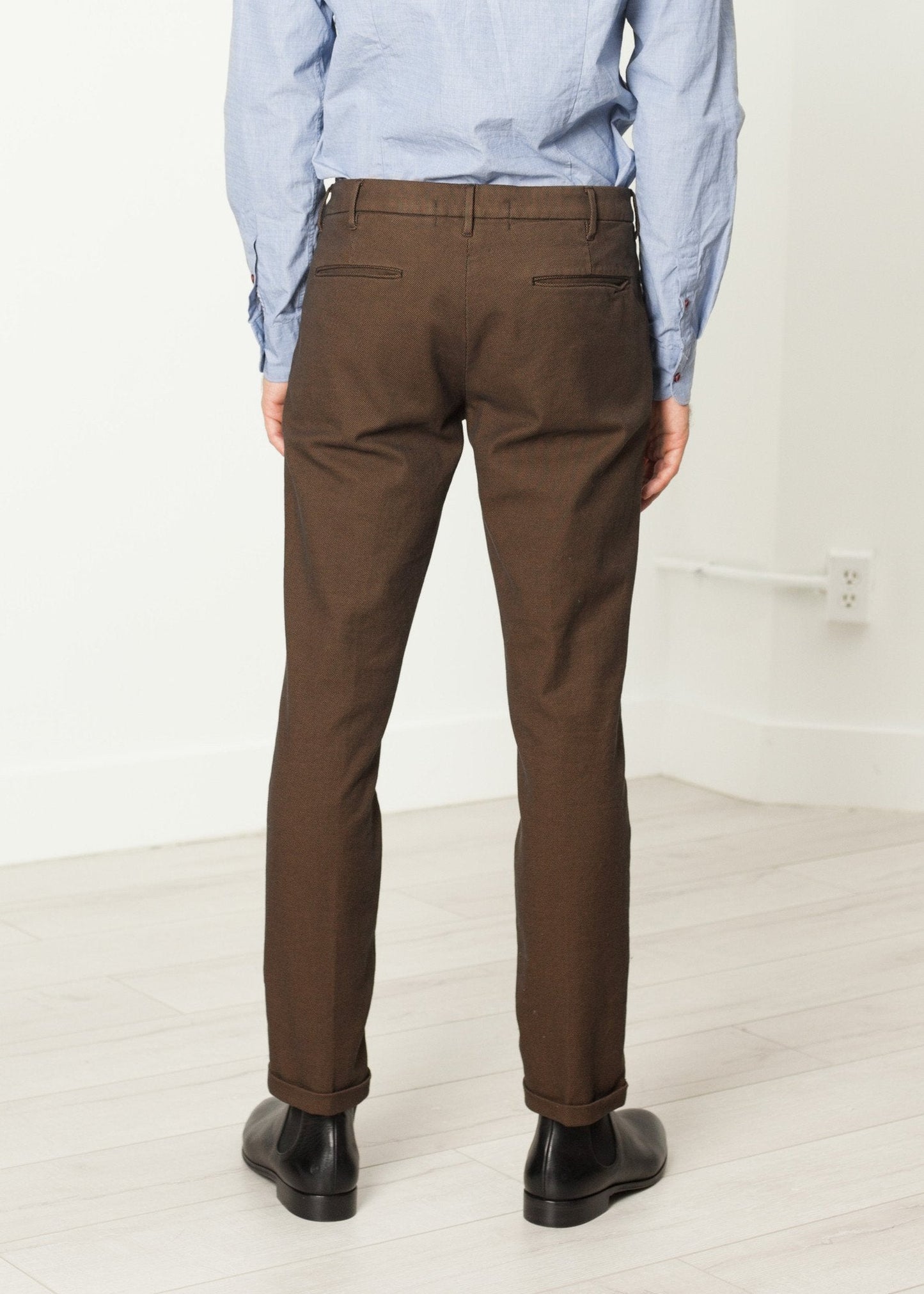 Diamond Weave Trouser in Hazel - formtest11