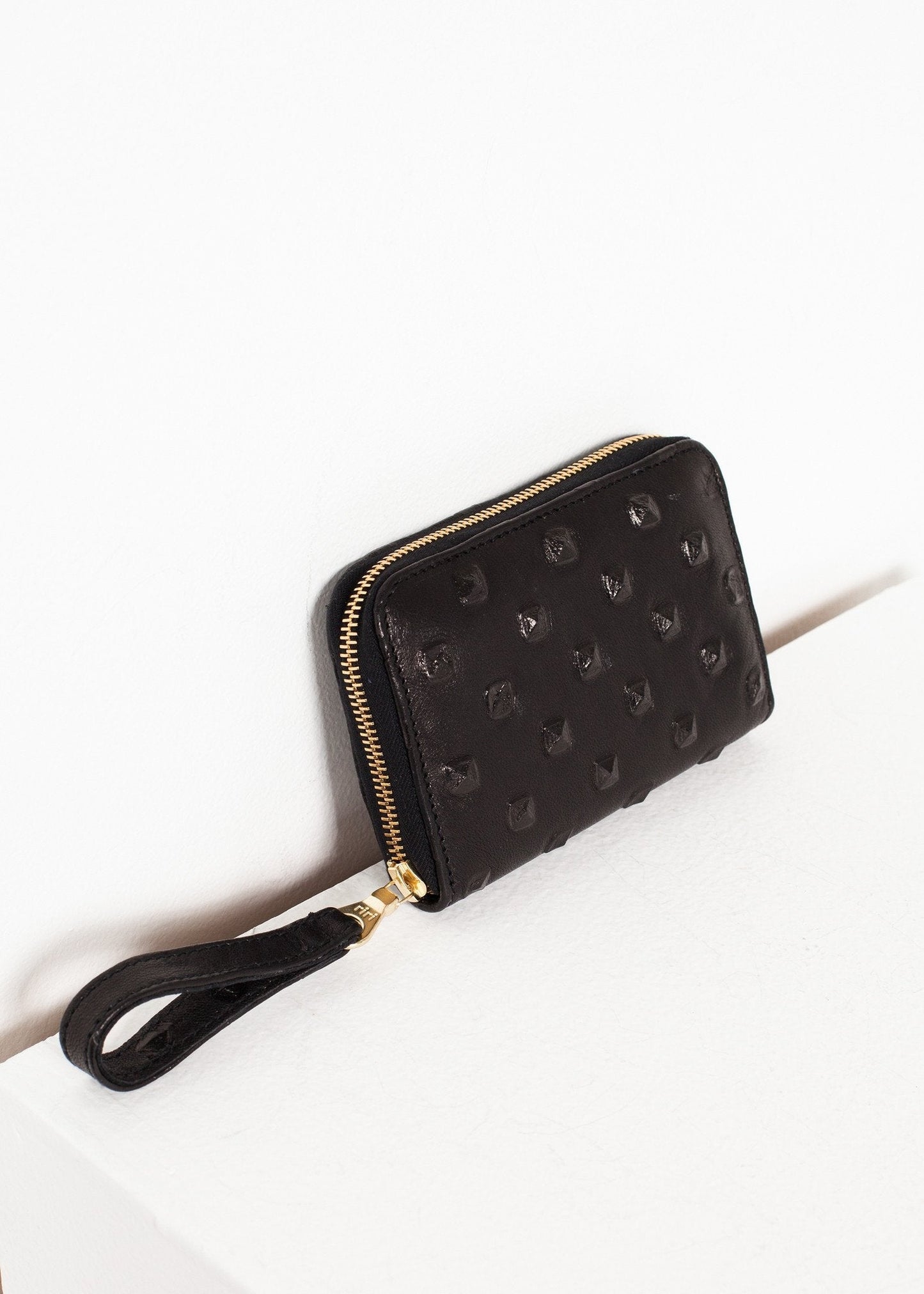 Elodie Leather Wallet in Black - formtest11