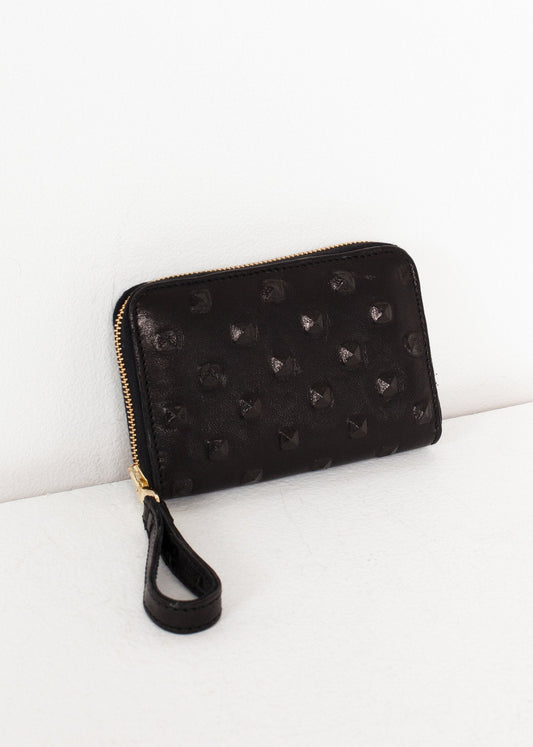 Elodie Leather Wallet in Black - formtest11