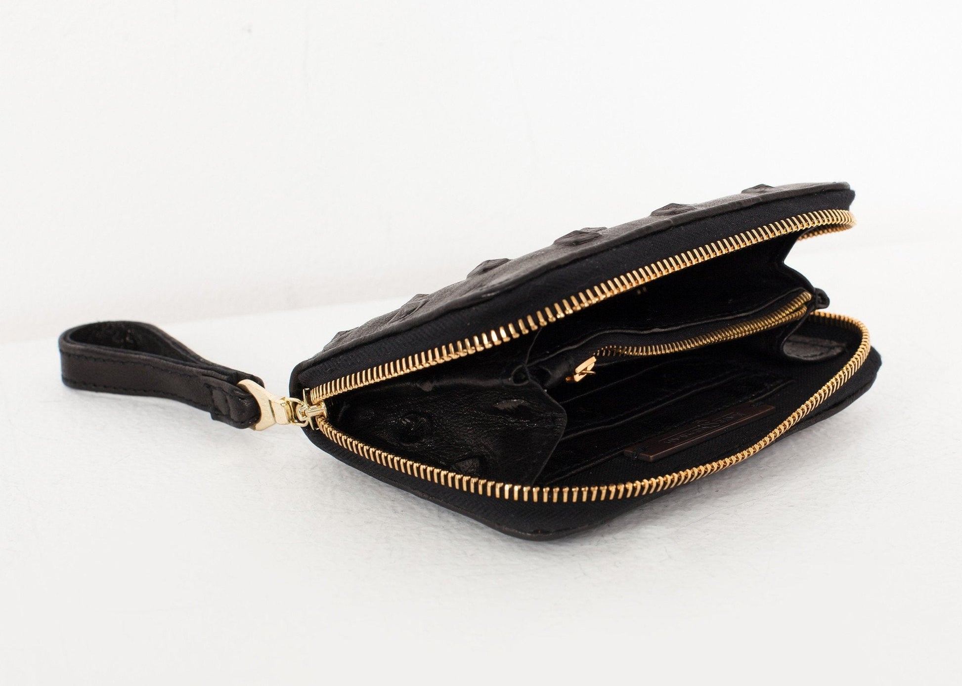 Elodie Leather Wallet in Black - formtest11