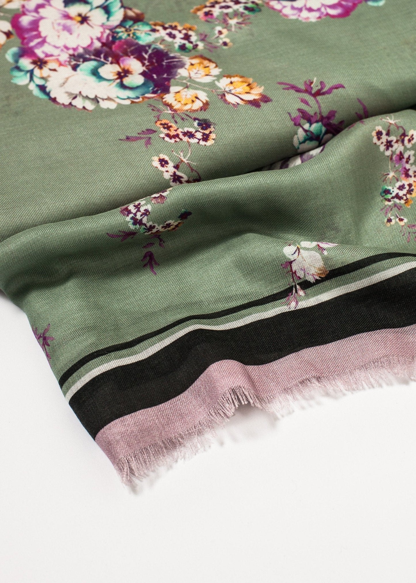 Floral Cashmere Scarf - formtest11