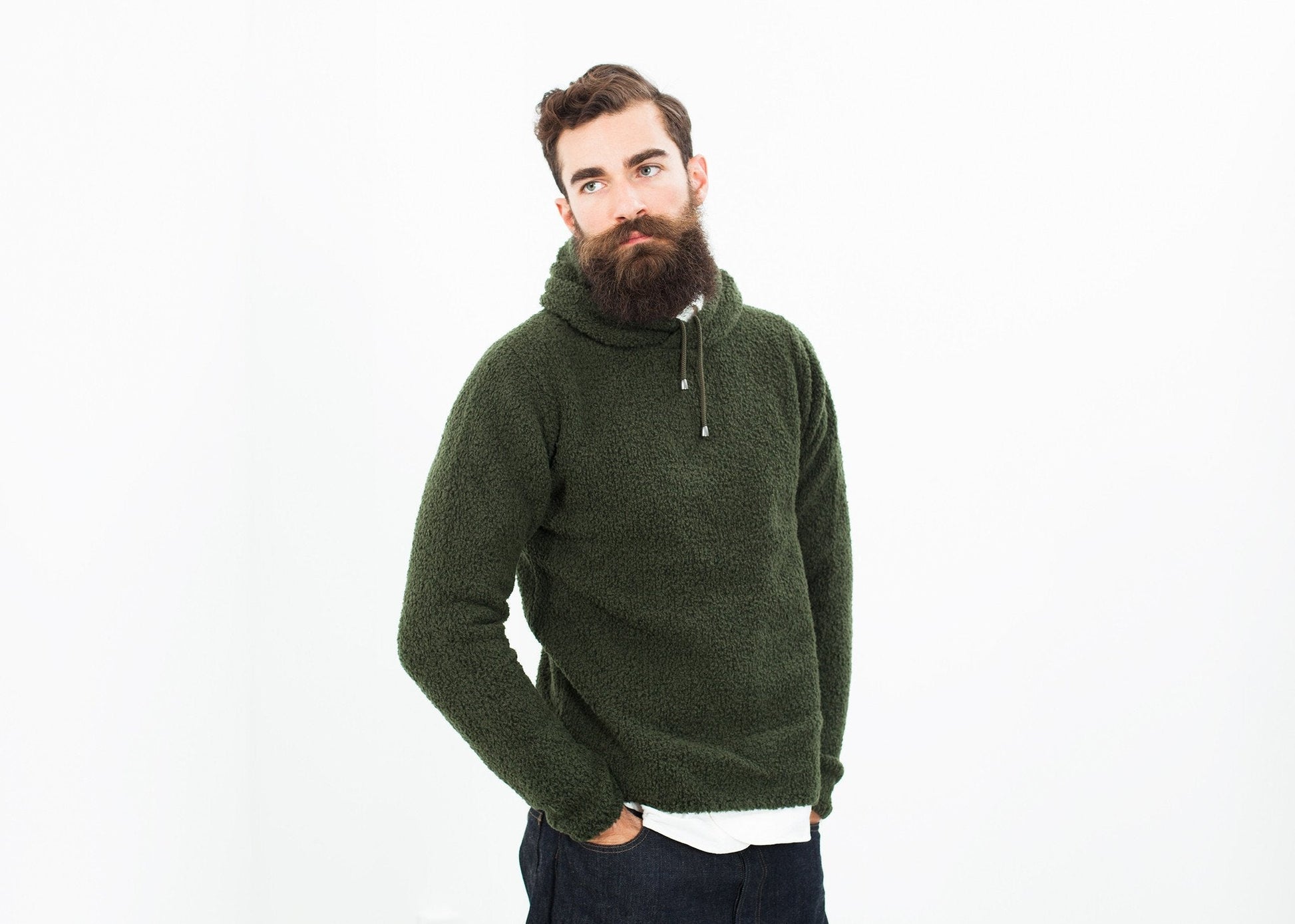 Grizzly Pullover in Greenfinch - formtest11