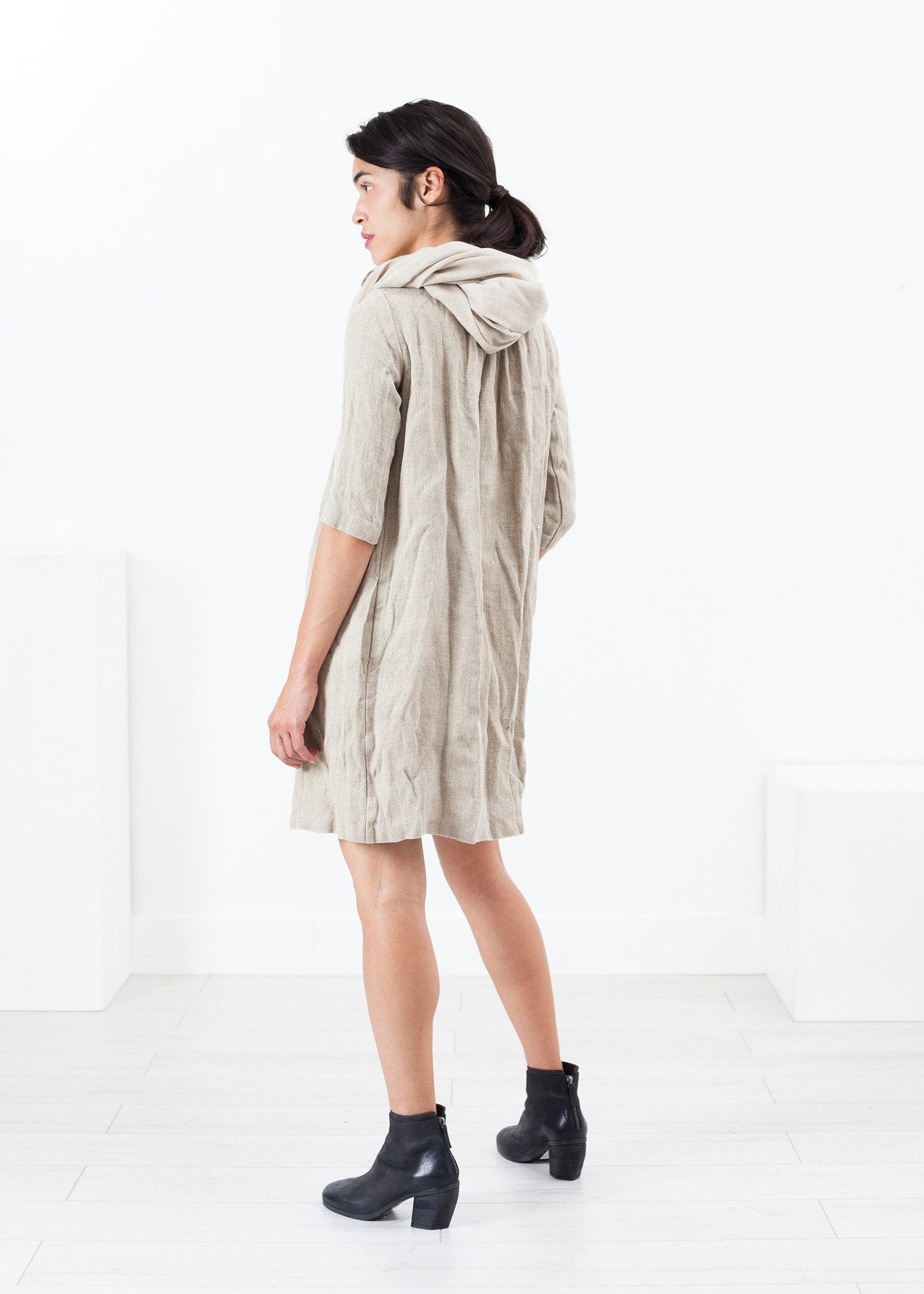 Hemp Dress in Natural - formtest11