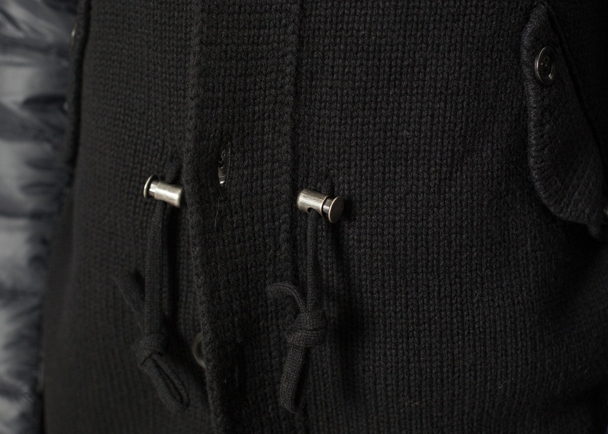 Hooded Parka in Black - formtest11