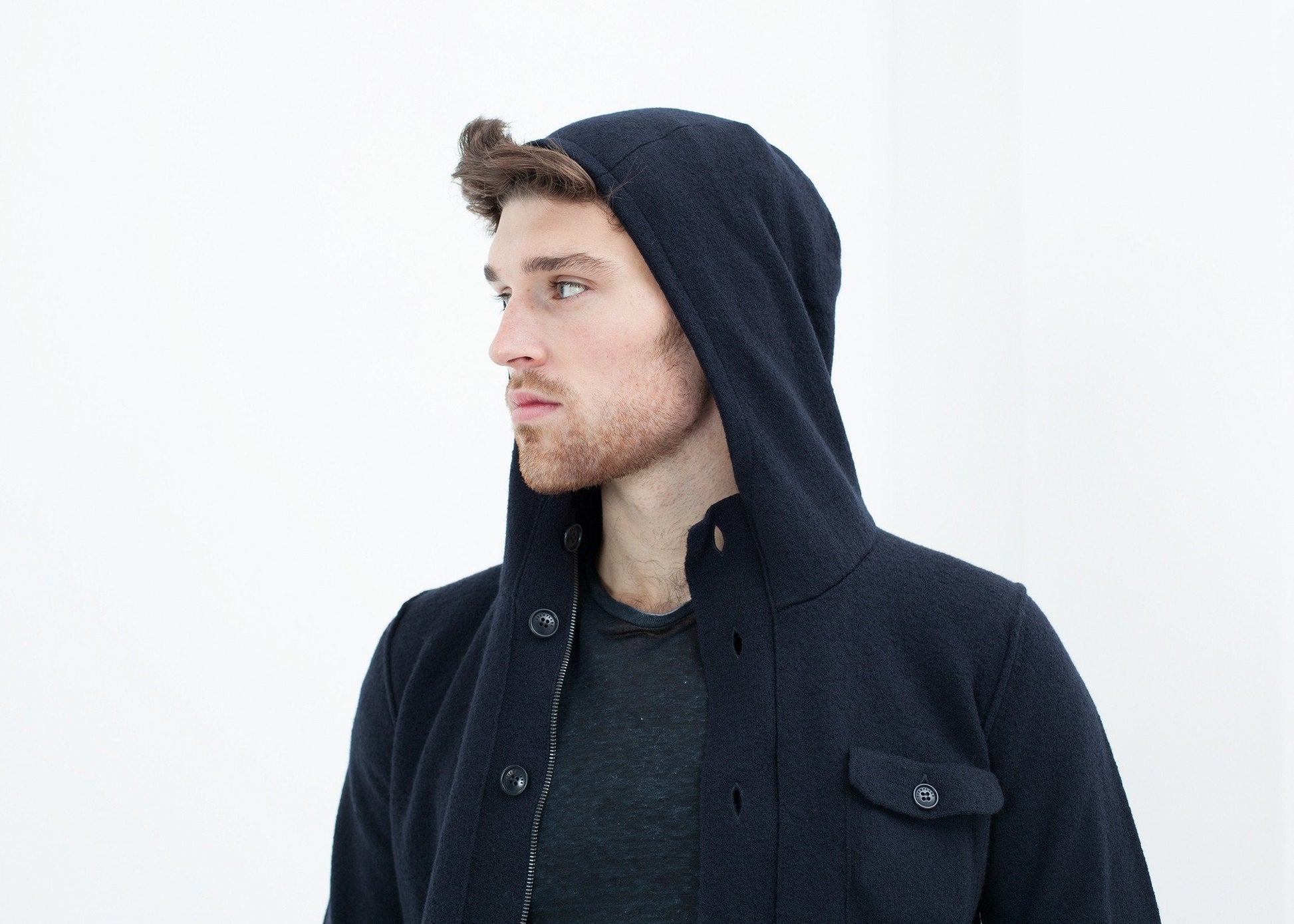 Hubbard Jacket in Navy - formtest11