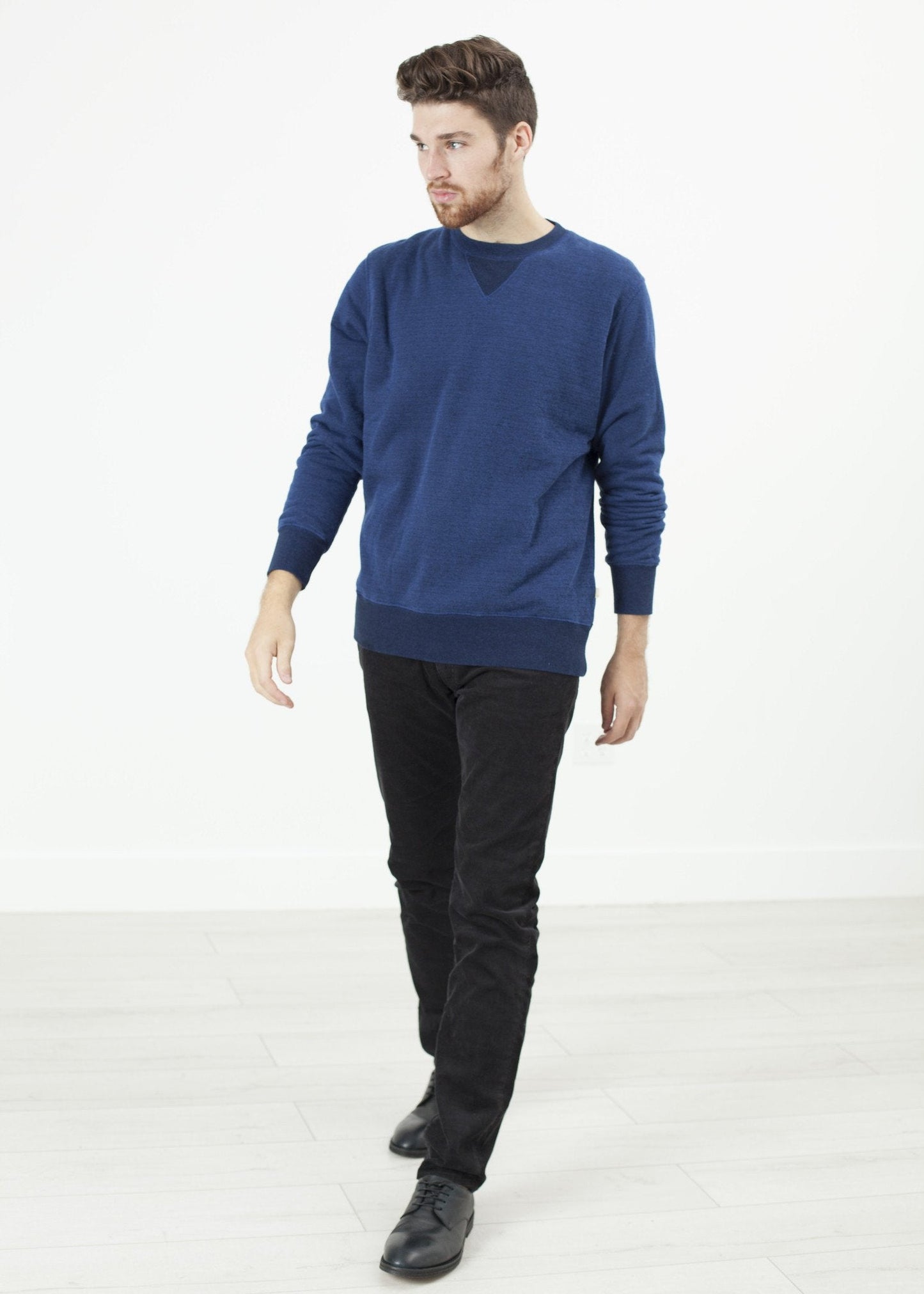 Jeth Sweatshirt in Blue/Royal - formtest11