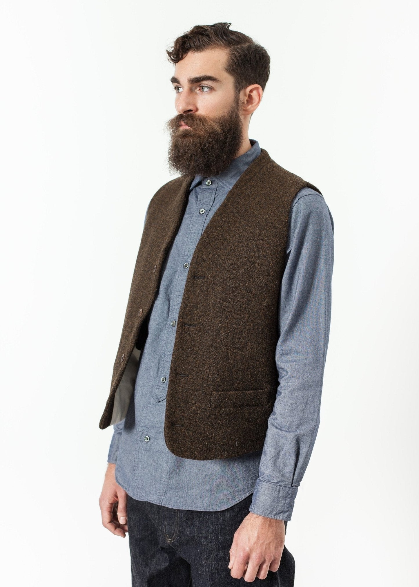 Kobe Vest in Brown - formtest11