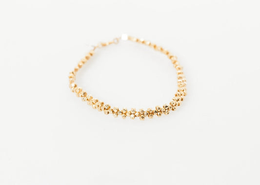 Lane Bead Bracelet in Gold Brass - formtest11