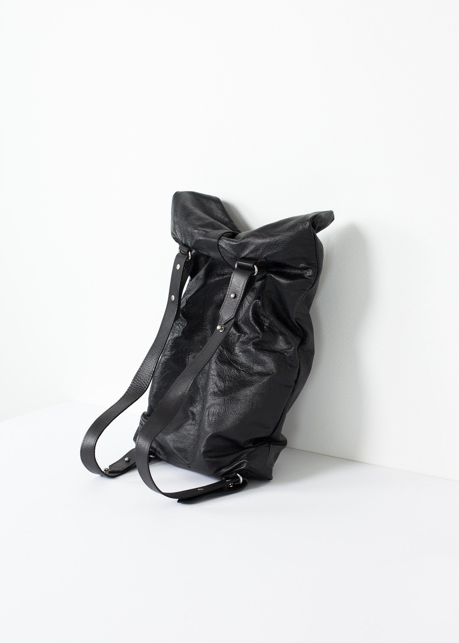 Leather Convertible Backpack - formtest11