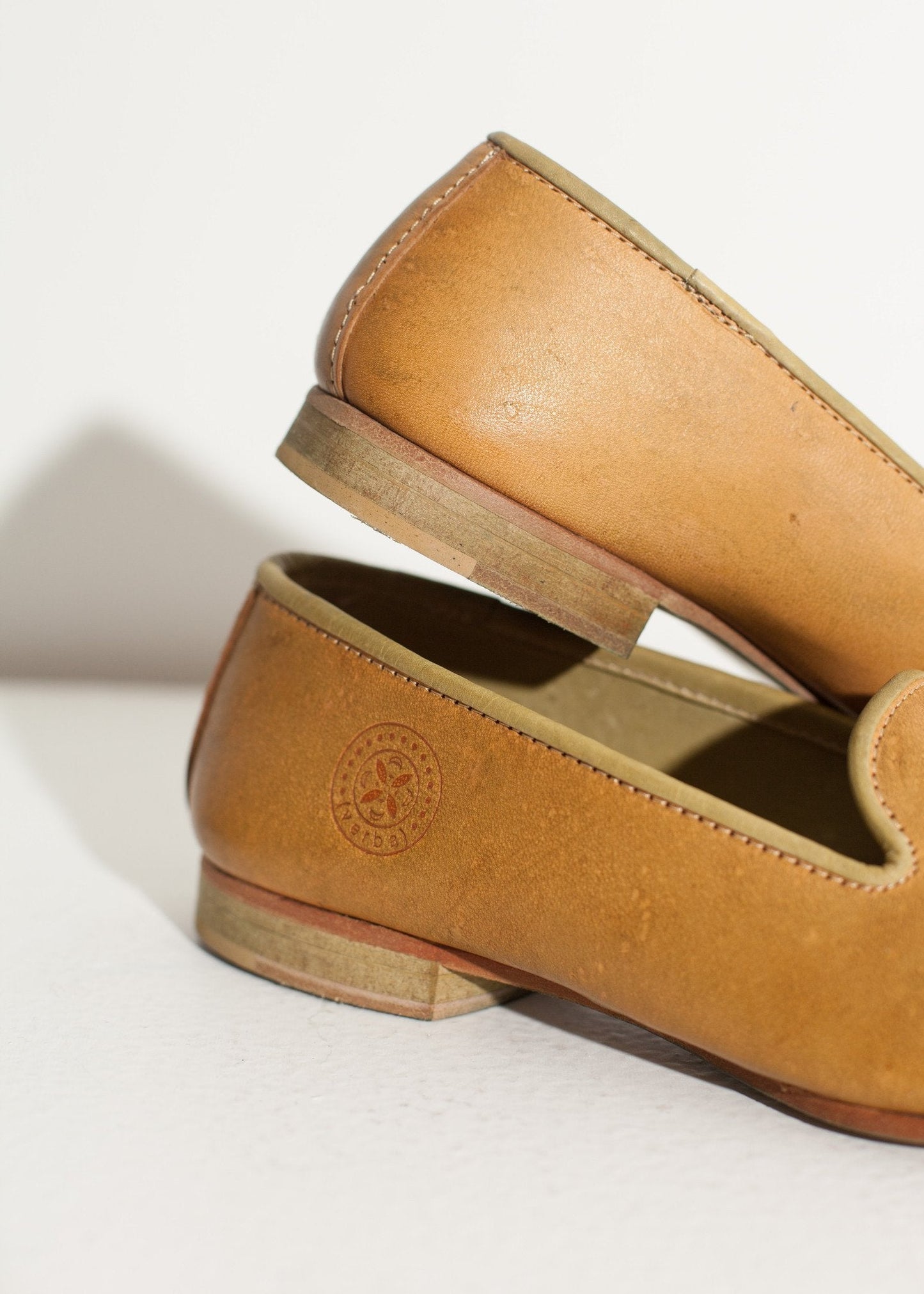 Leather Loafer in Lime - formtest11