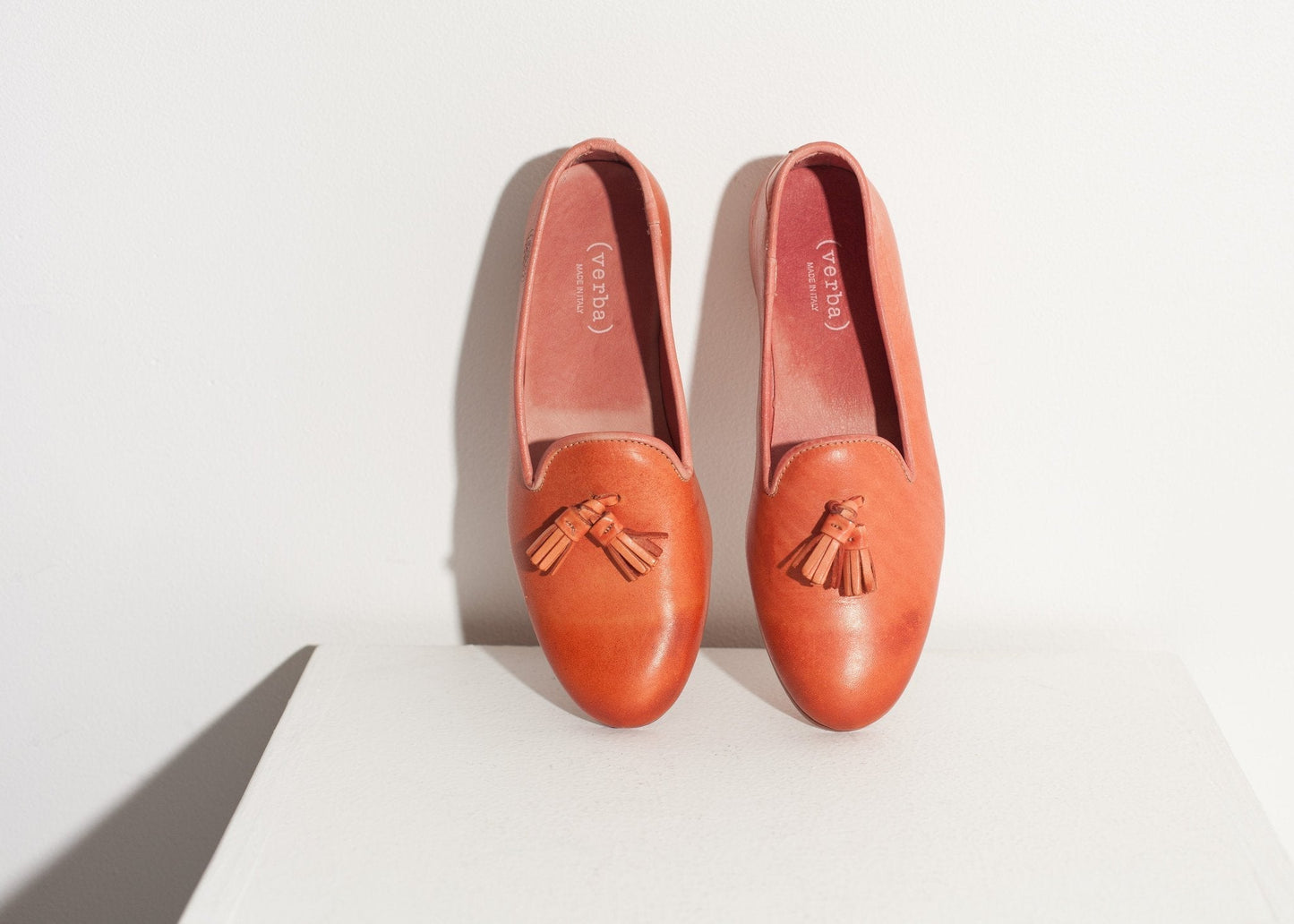 Leather Loafer in Rose - formtest11