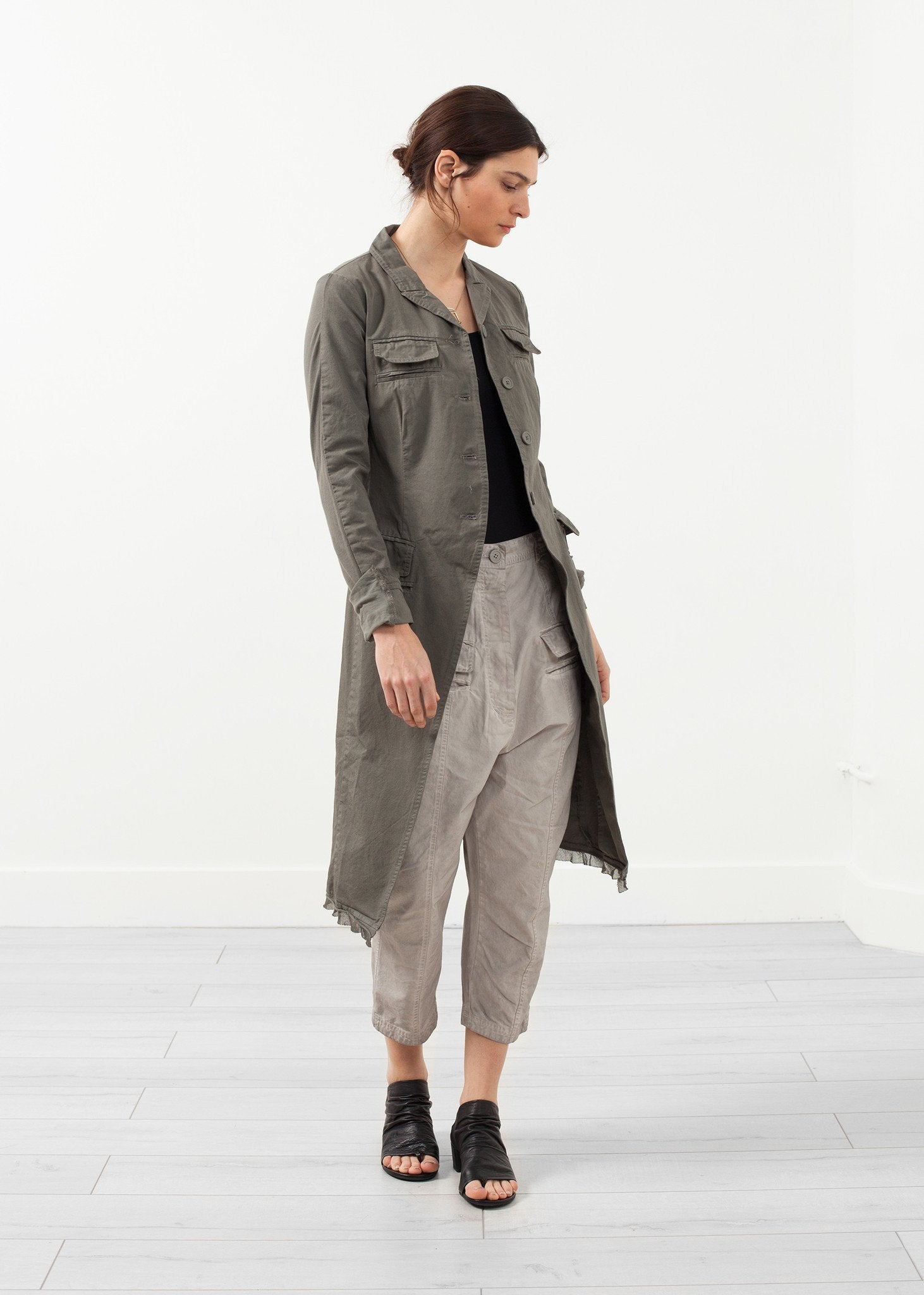 Long Military Jacket - formtest11