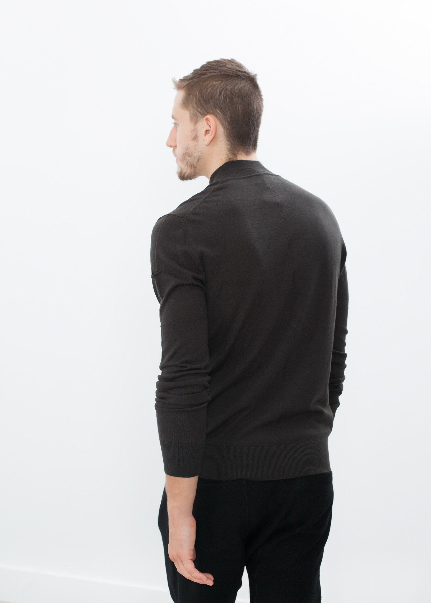 Merino Knit Turtleneck in Cavern - formtest11