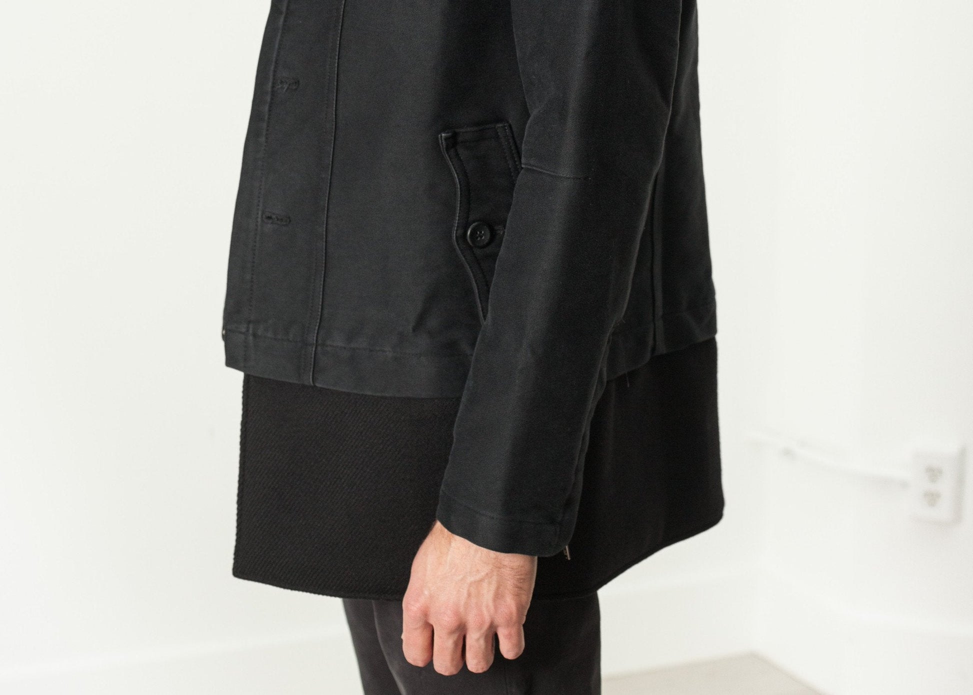 Morten Jacket in Black - formtest11