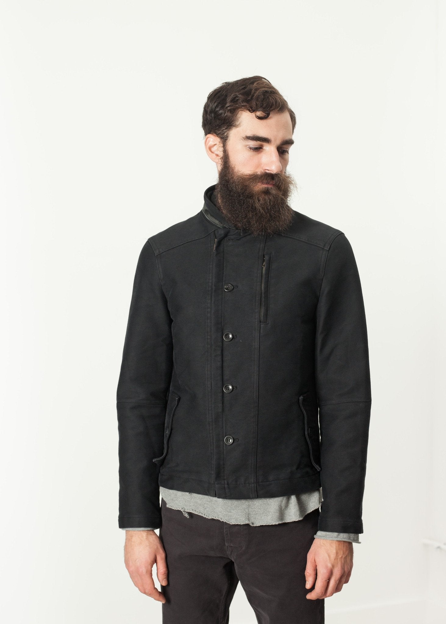 Morten Jacket in Black - formtest11