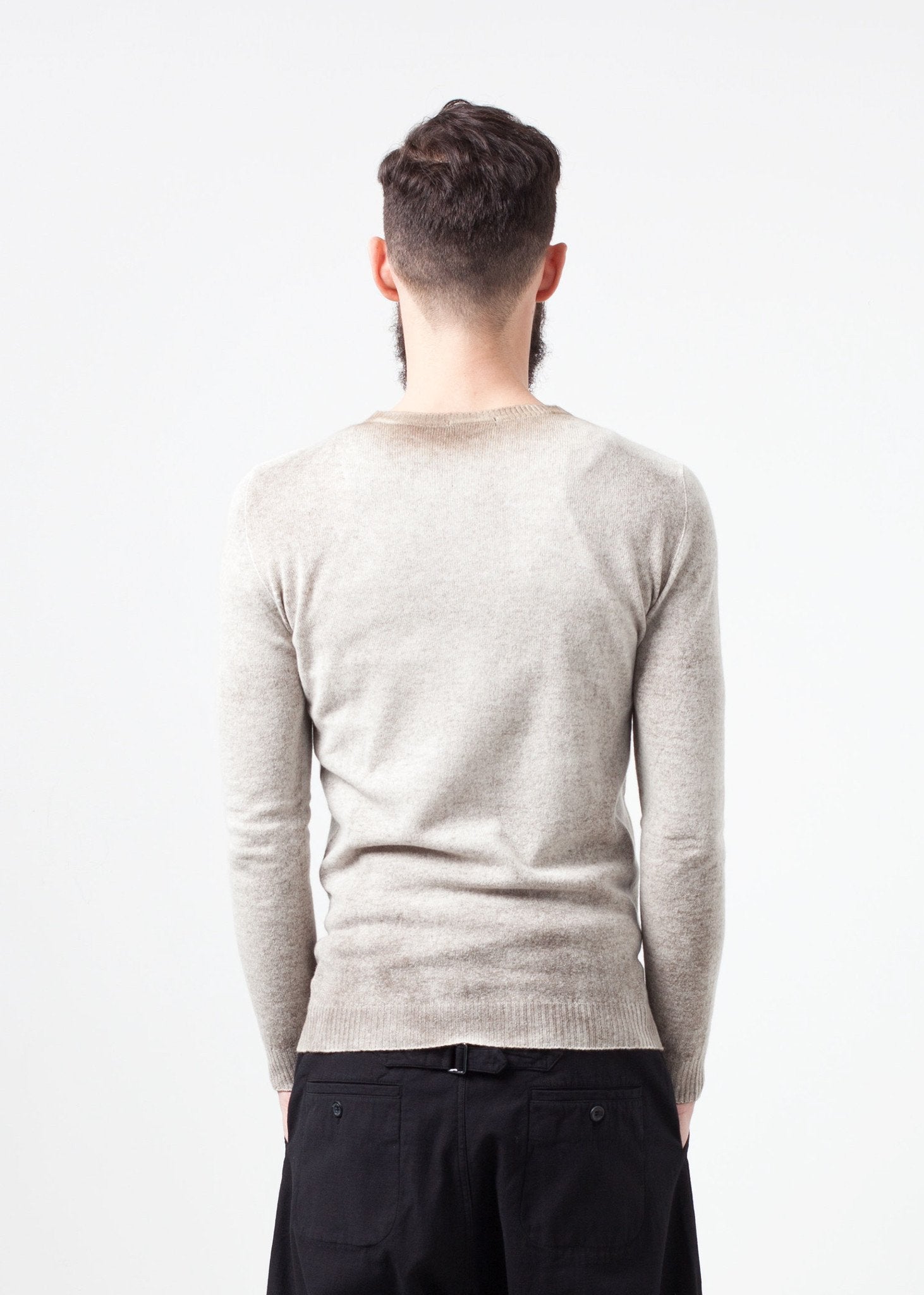 Mottled Cashmere Crewneck - formtest11