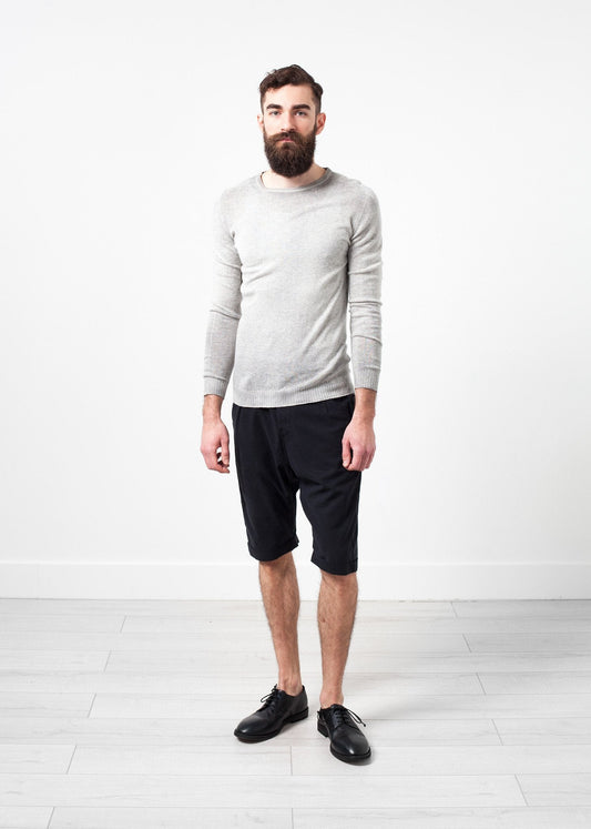 Mottled Cashmere Crewneck - formtest11