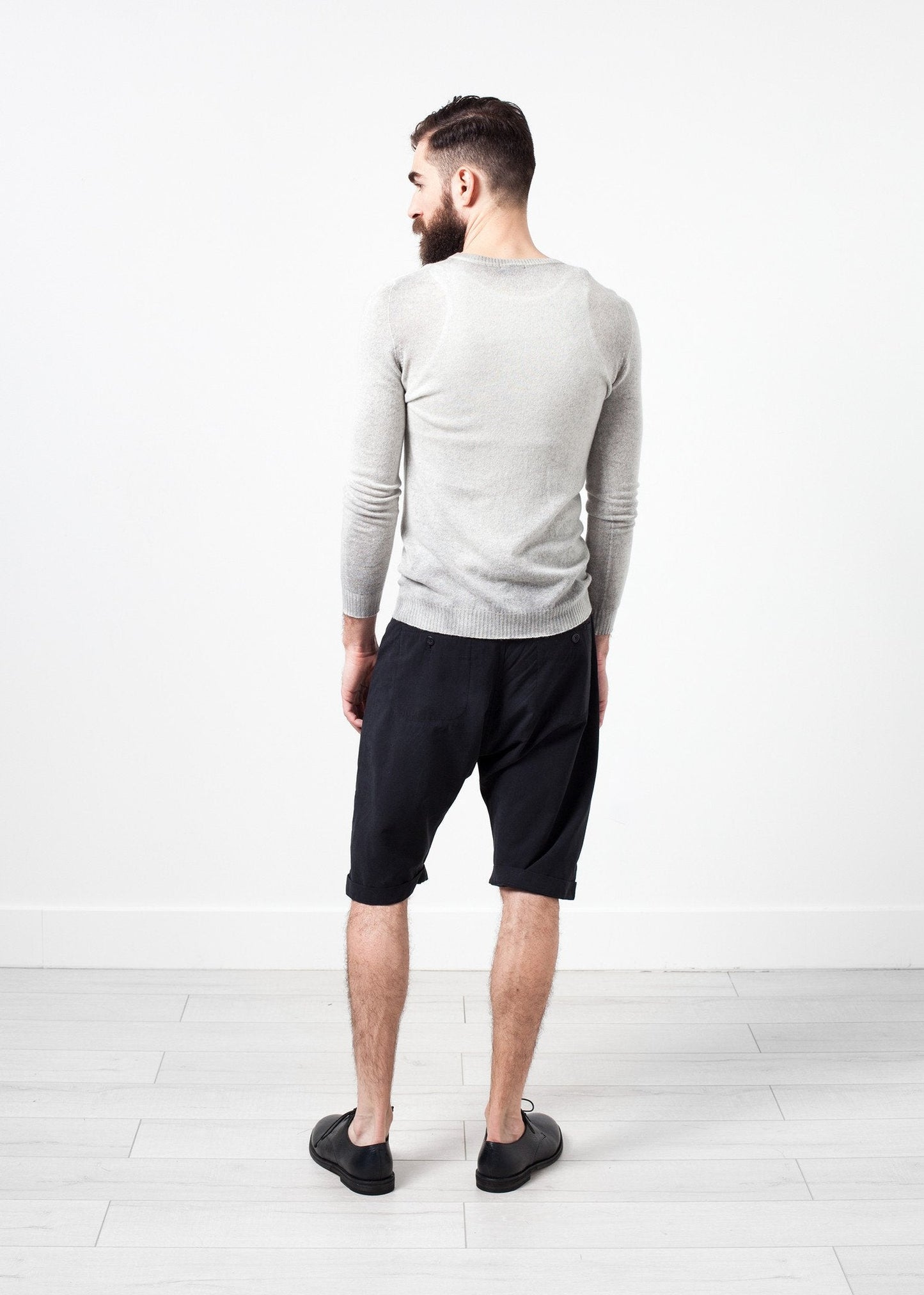 Mottled Cashmere Crewneck - formtest11