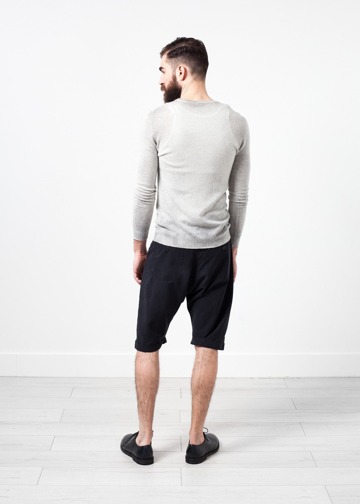 Mottled Cashmere Crewneck - formtest11