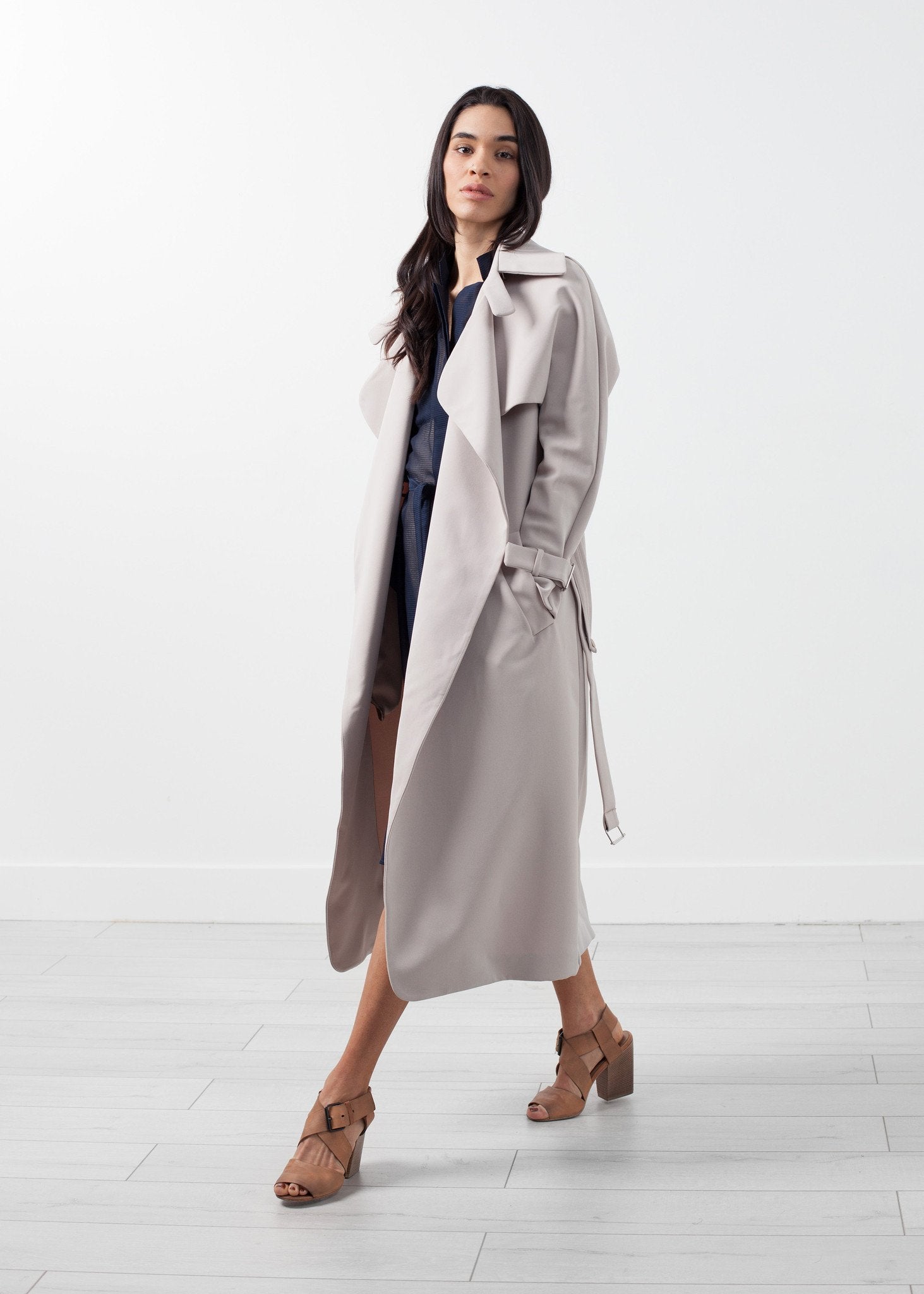 Orietta Coat in Tan - formtest11