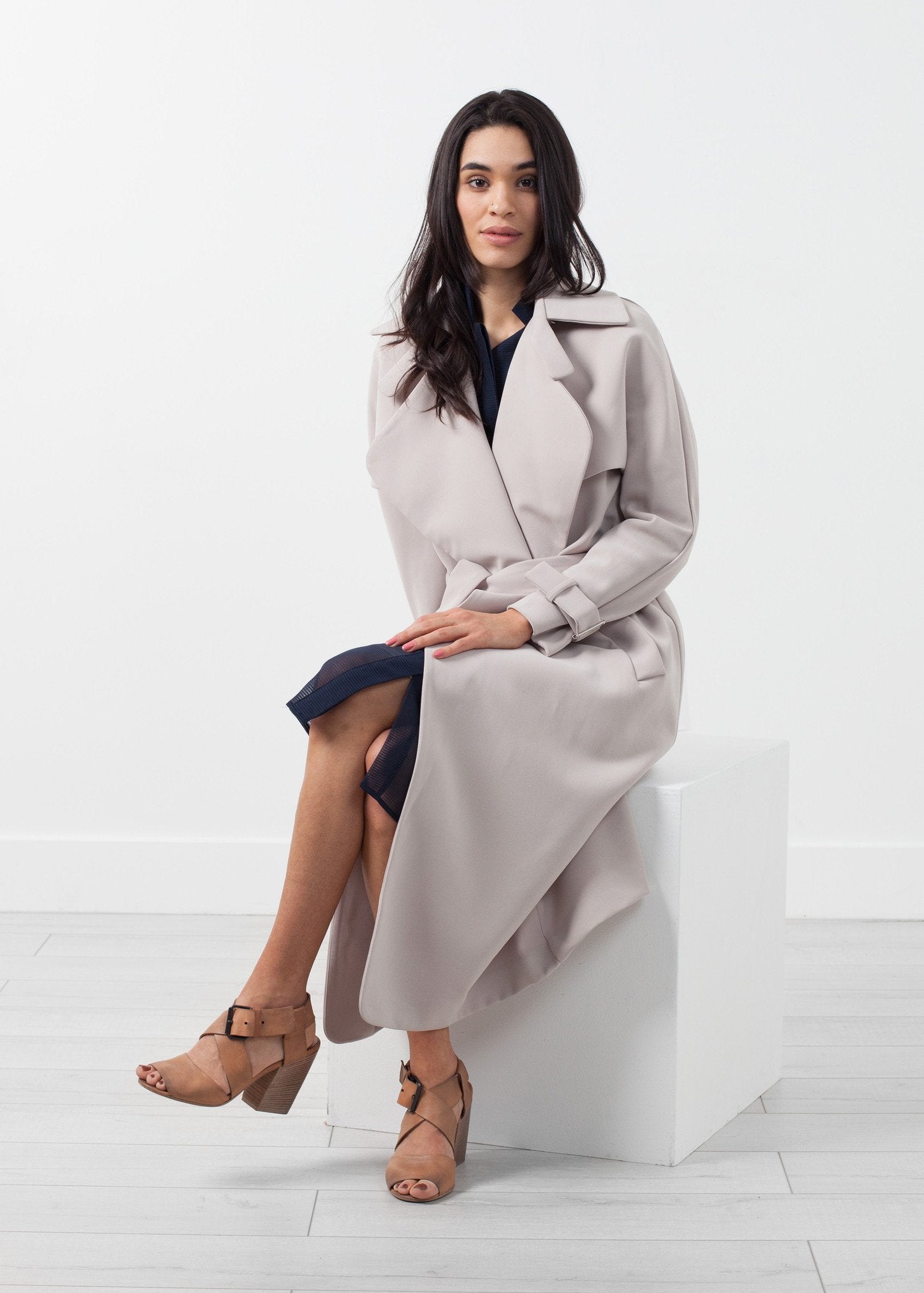 Orietta Coat in Tan - formtest11