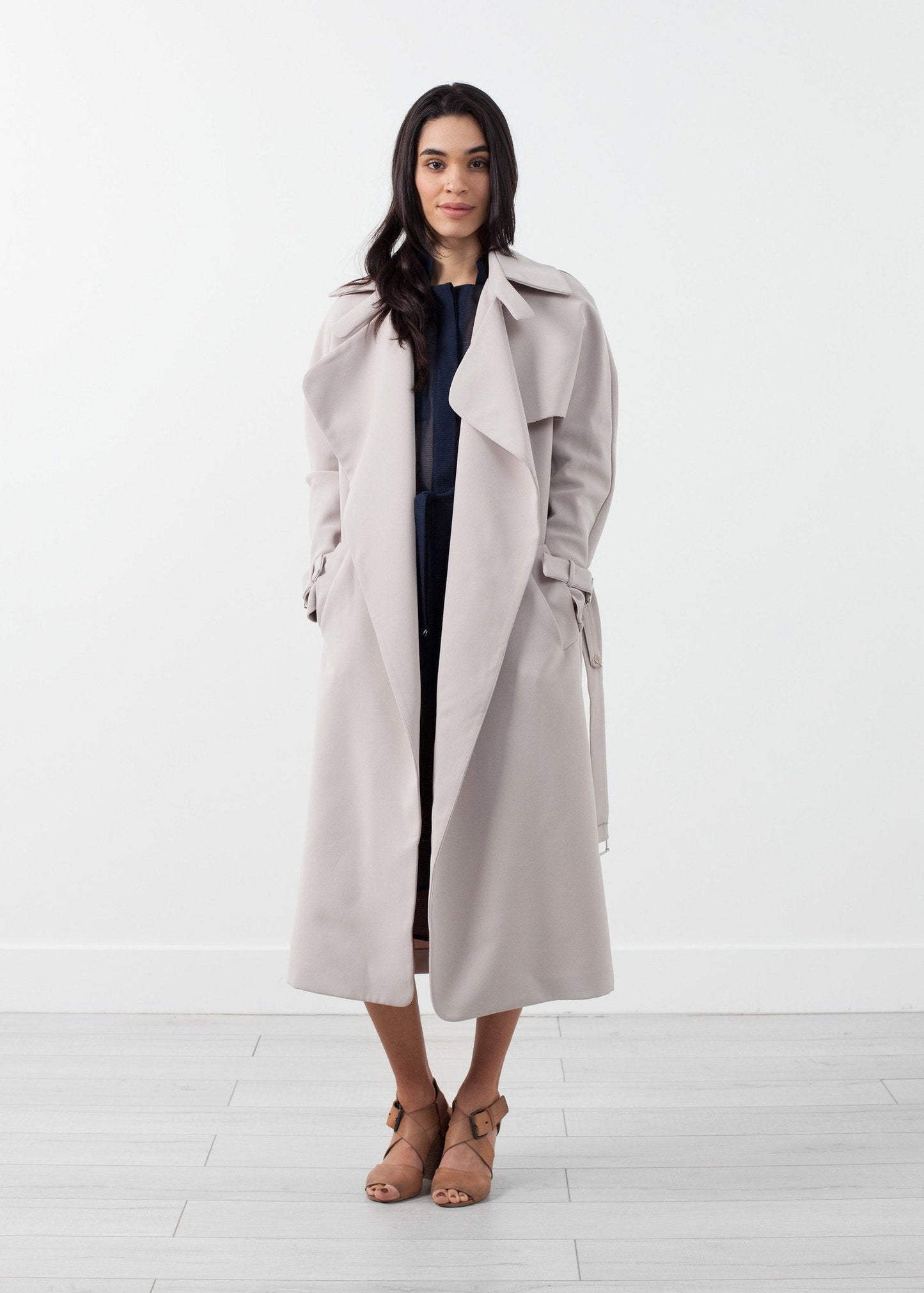 Orietta Coat in Tan - formtest11