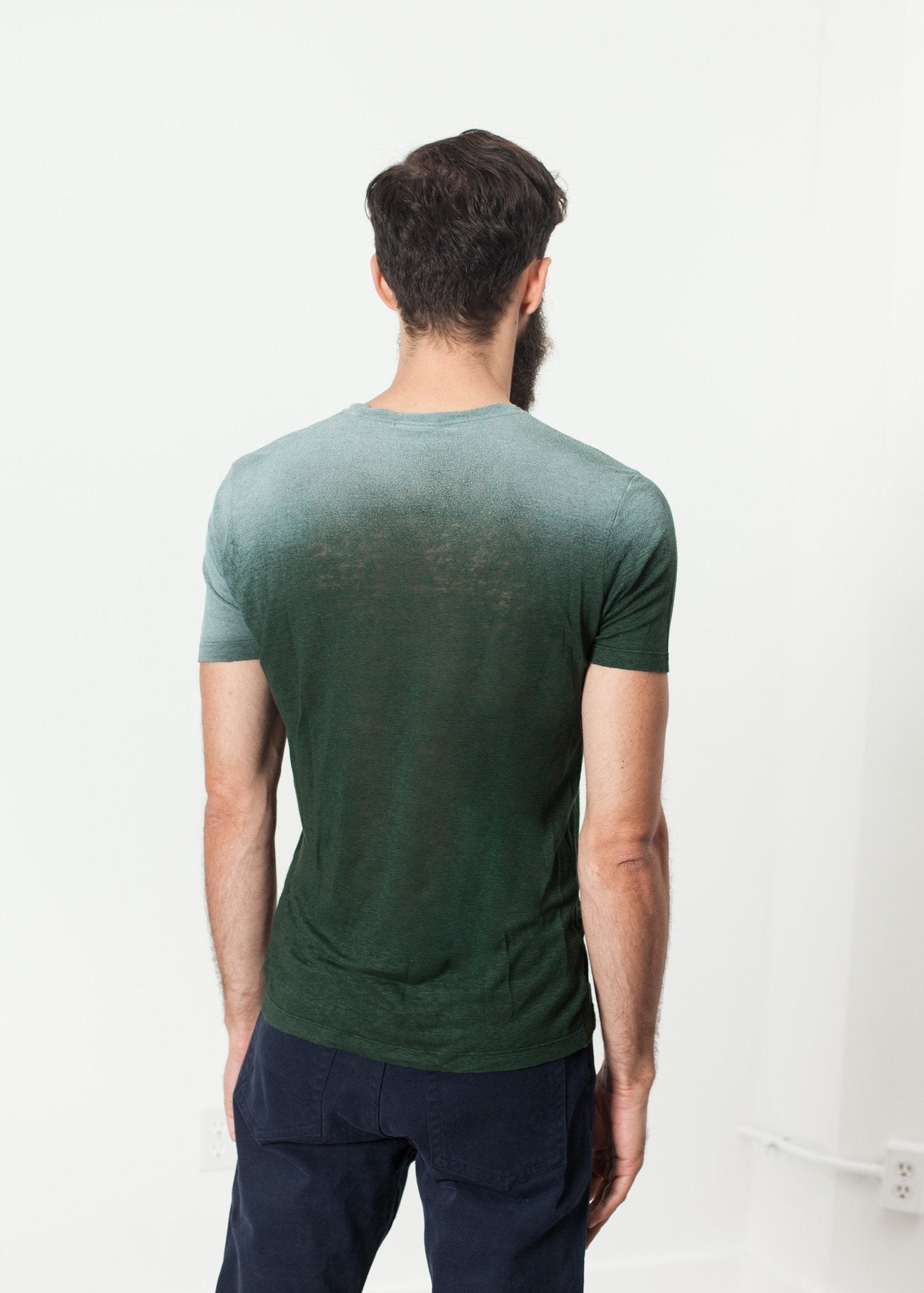 Overprint T-Shirt in Green - formtest11